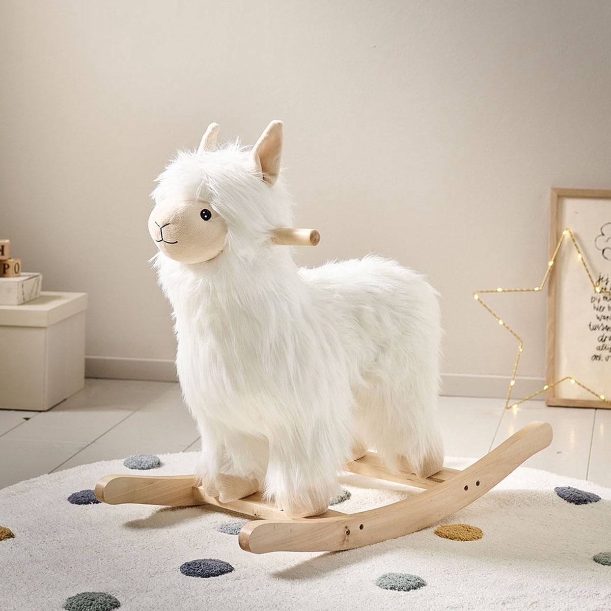 alpaca hobbelpaard Petite Amélie