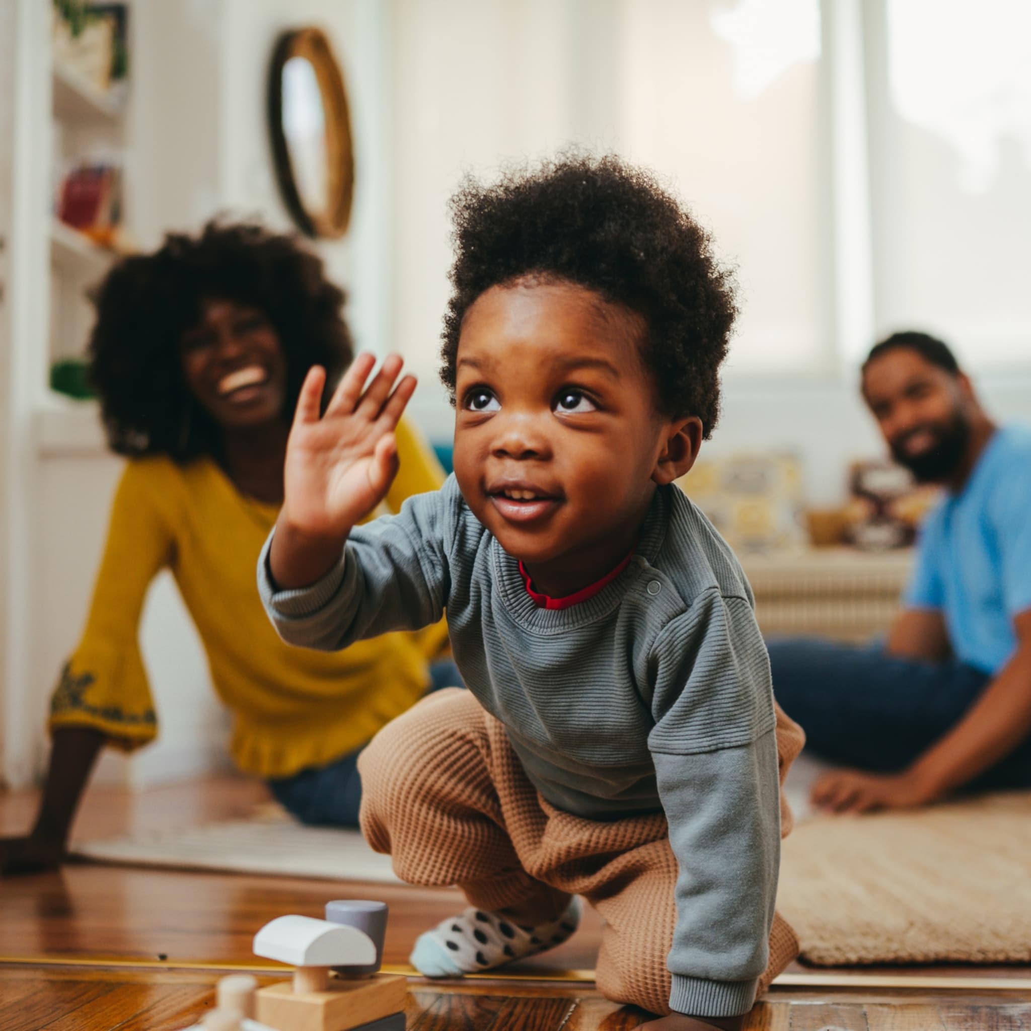 misverstanden ouders met peuter