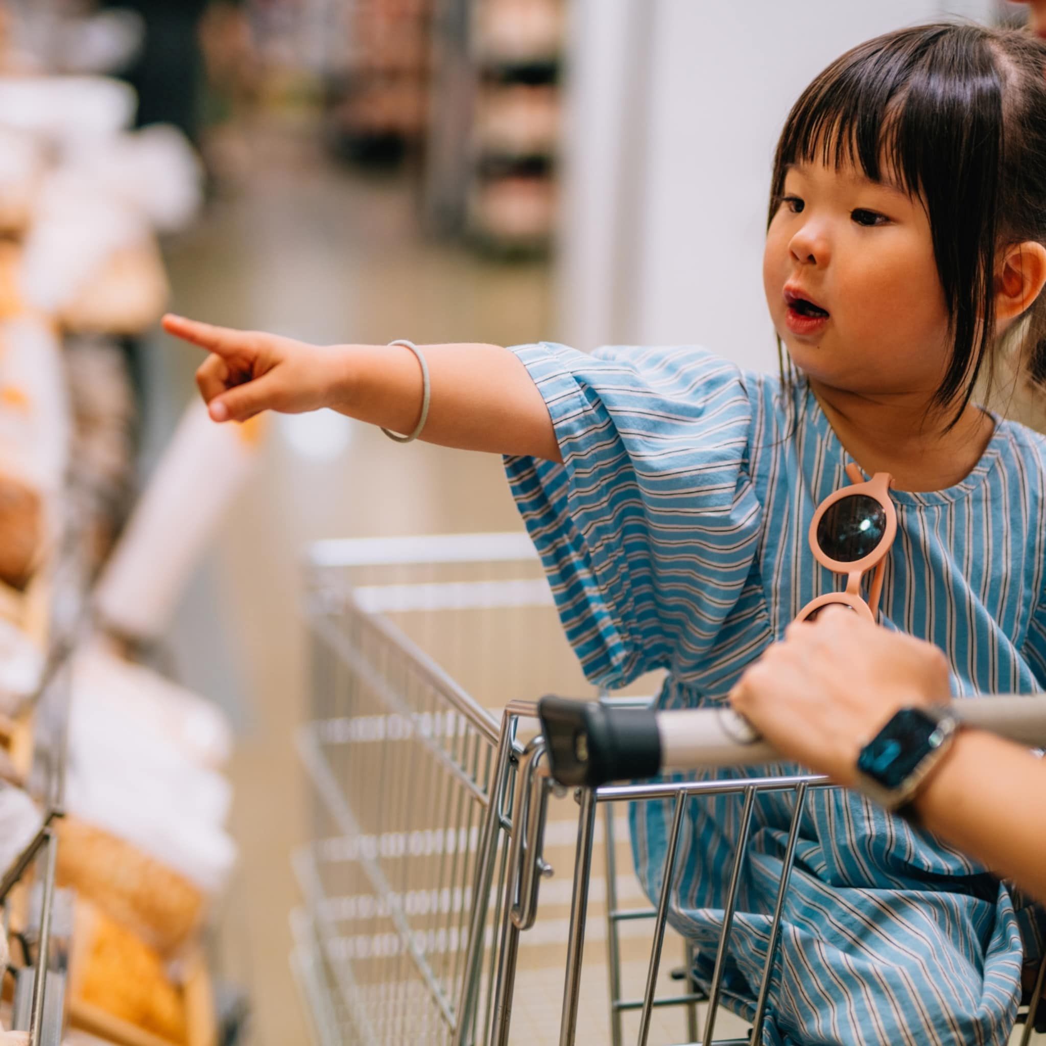 roseanne boers broodje in supermarkt