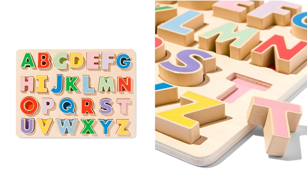 alfabet inlegpuzzel HEMA