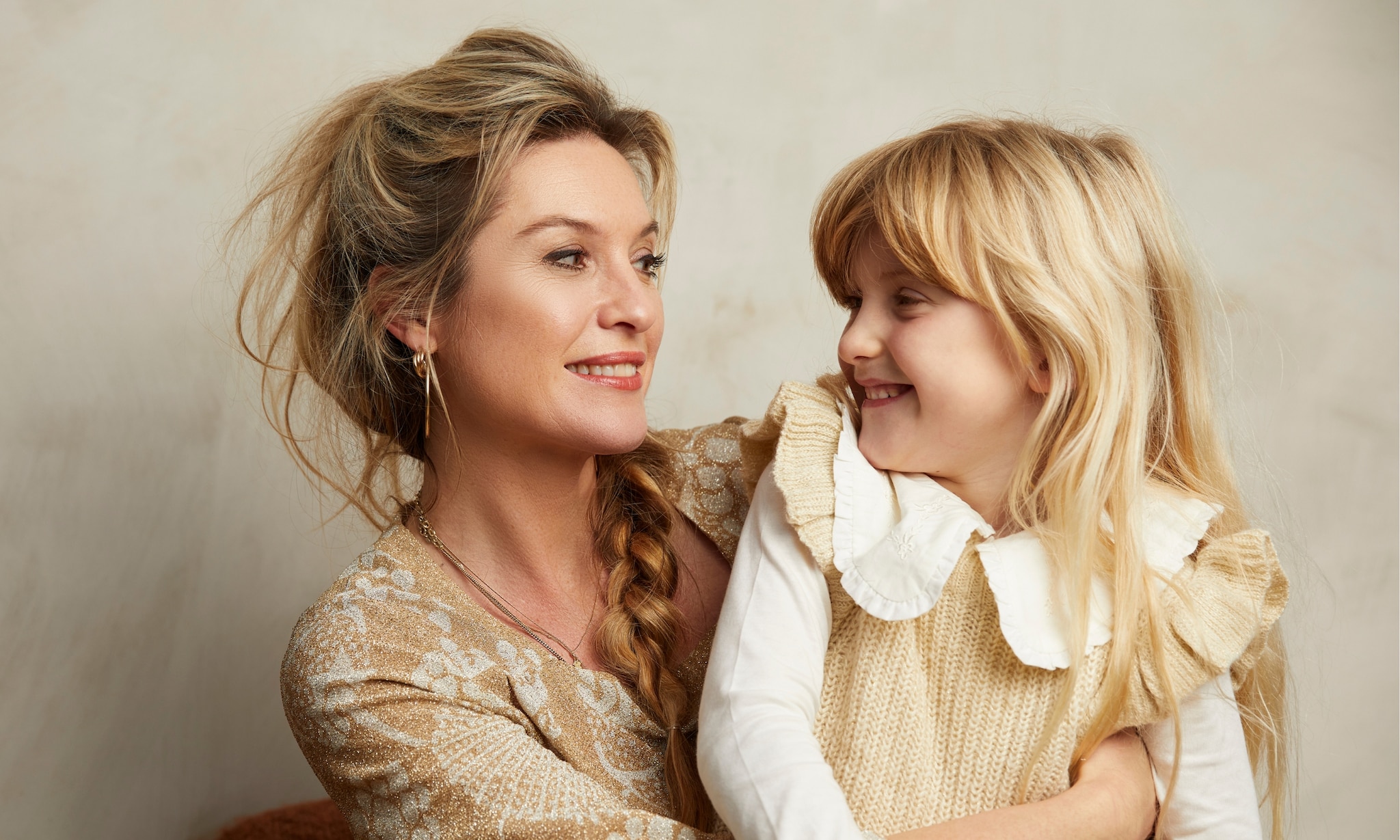 Lauren Verster met dochter