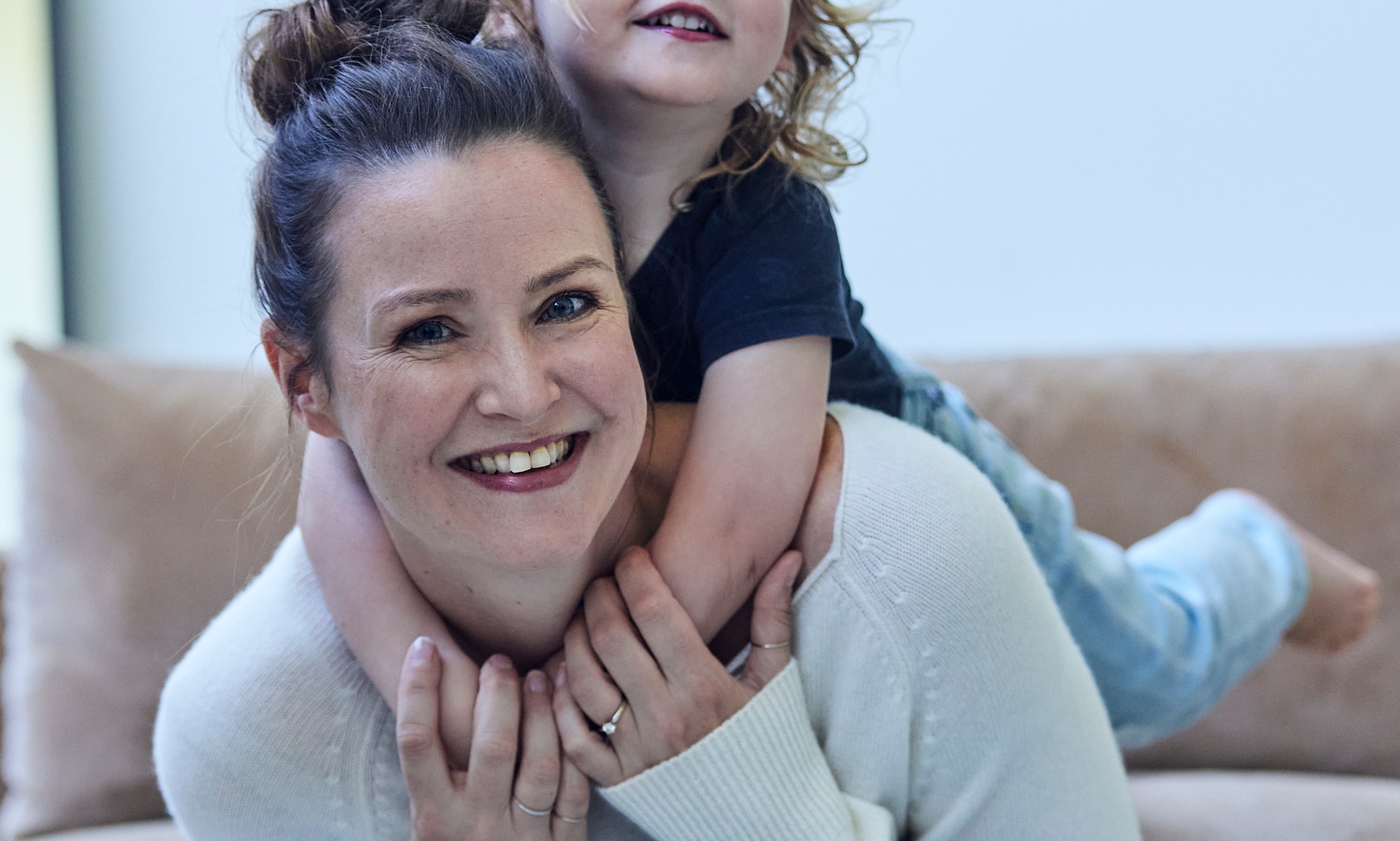 Wendy van Poorten en kind Fotografie: Kim Krijnen