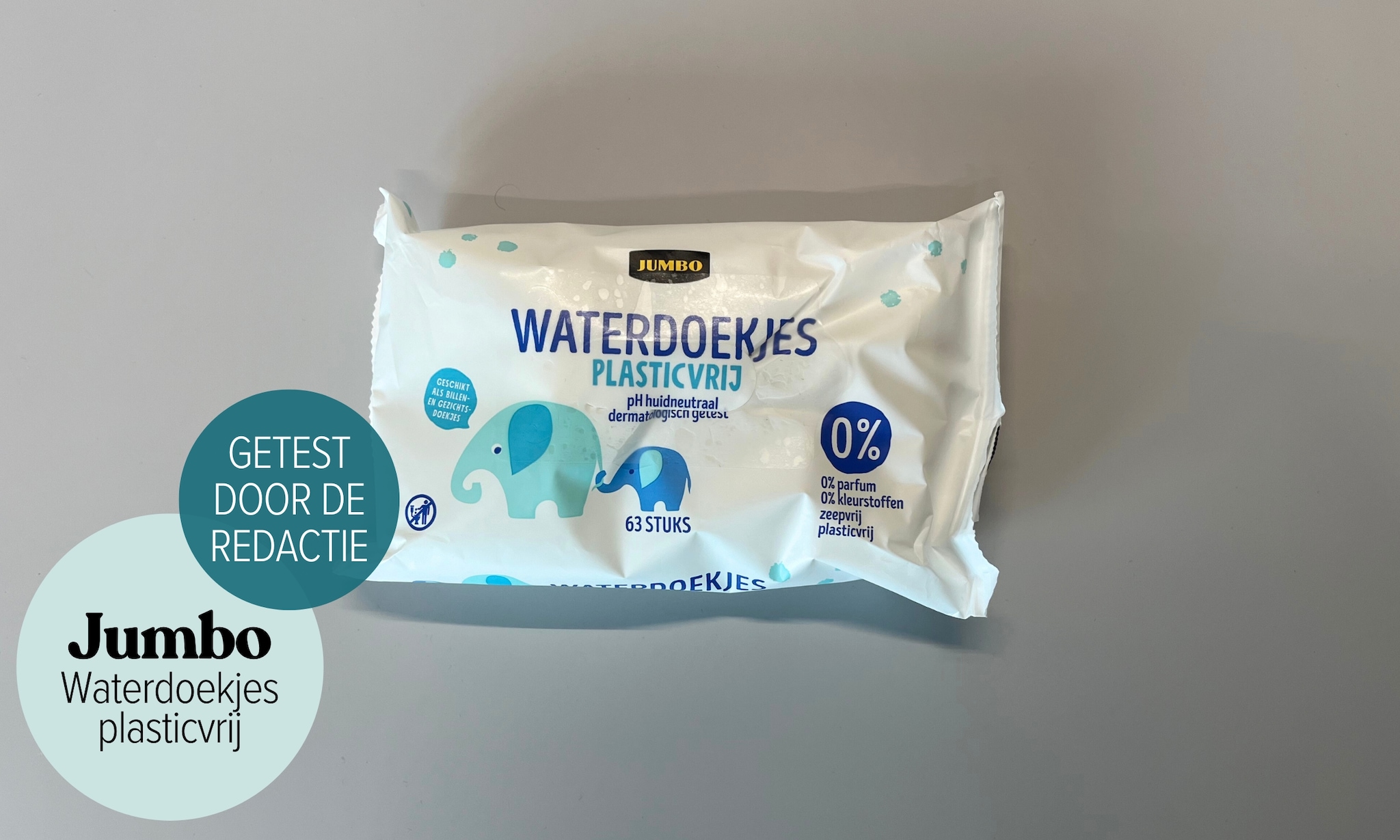 Jumbo waterdoekjes plasticvrij Ouders van Nu