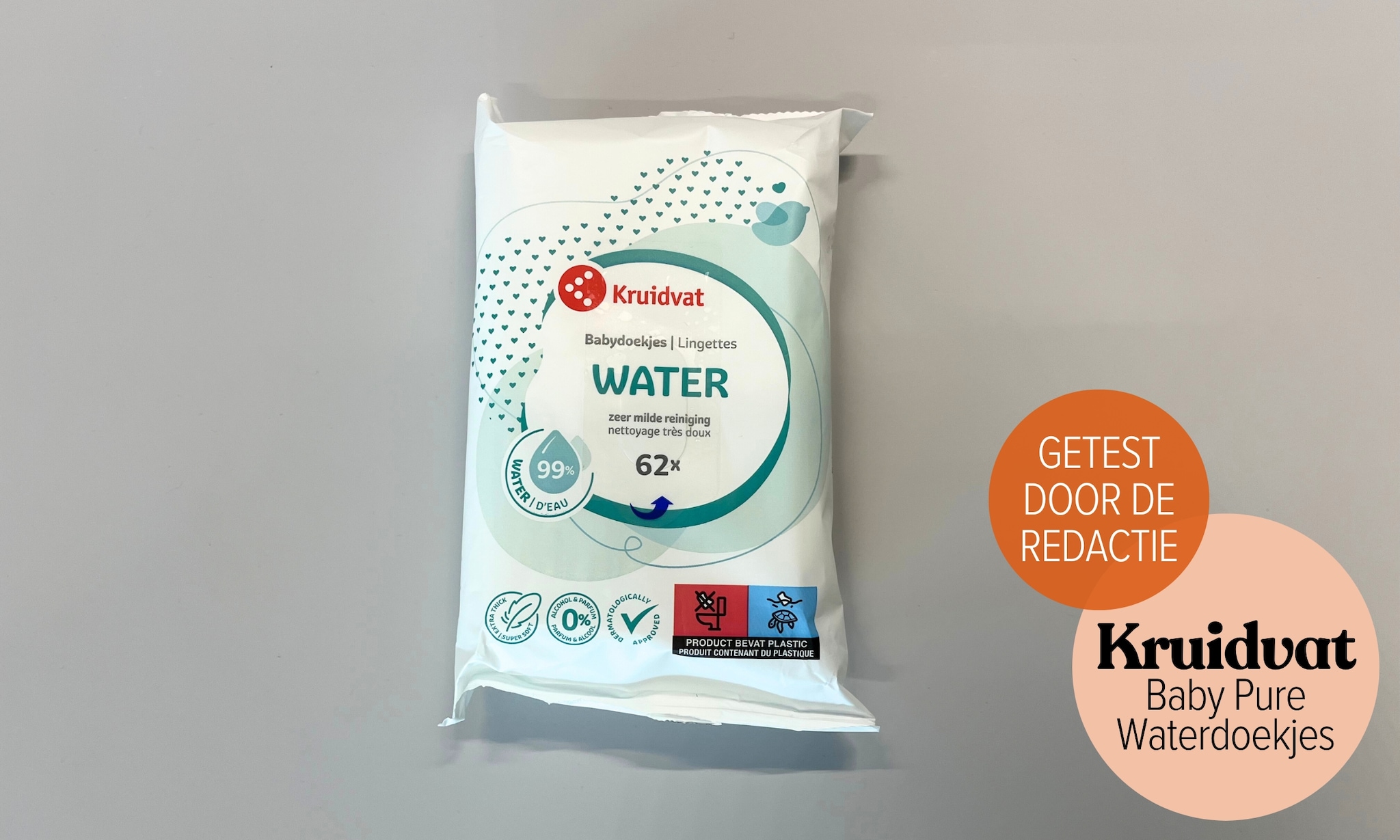 kruidvat baby pure waterdoekjes Ouders van Nu