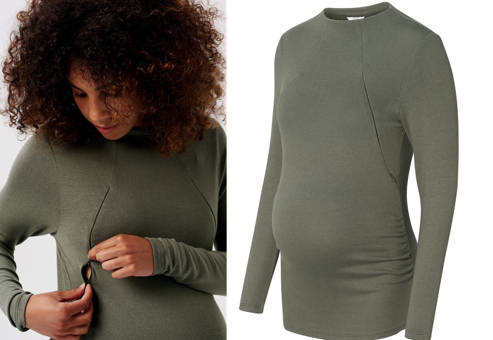 voedingsshirt rosa olive Noppies
