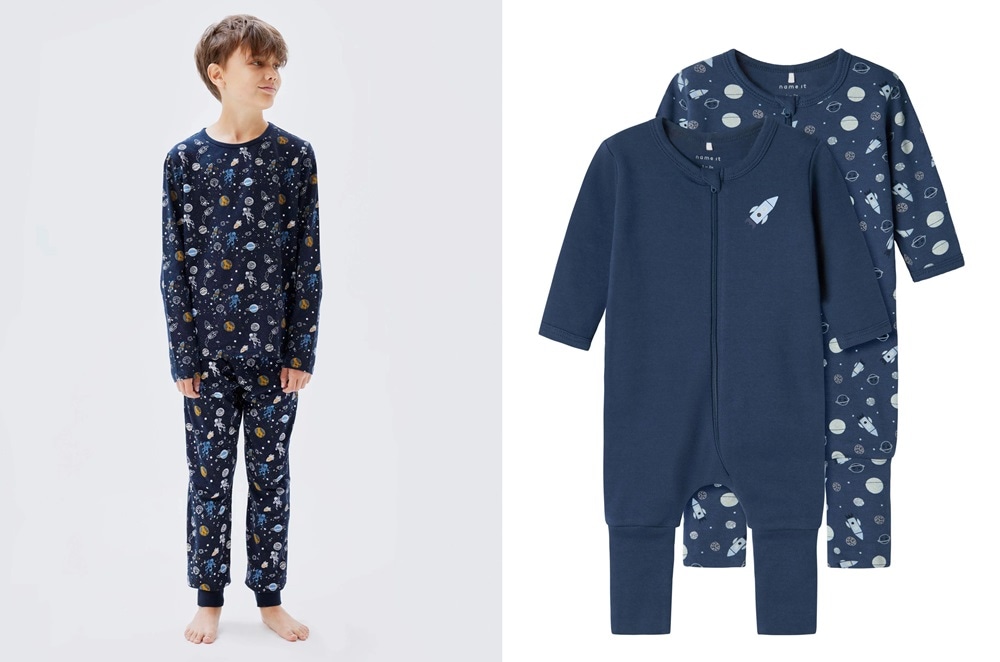 name it baby- en kinderpyjama astronaut NAME IT