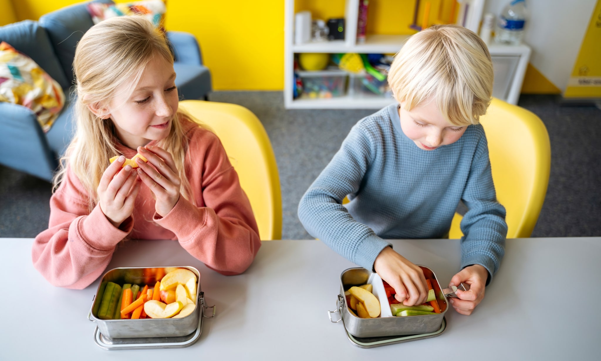 Gezonde lunch kinderen Getty Images