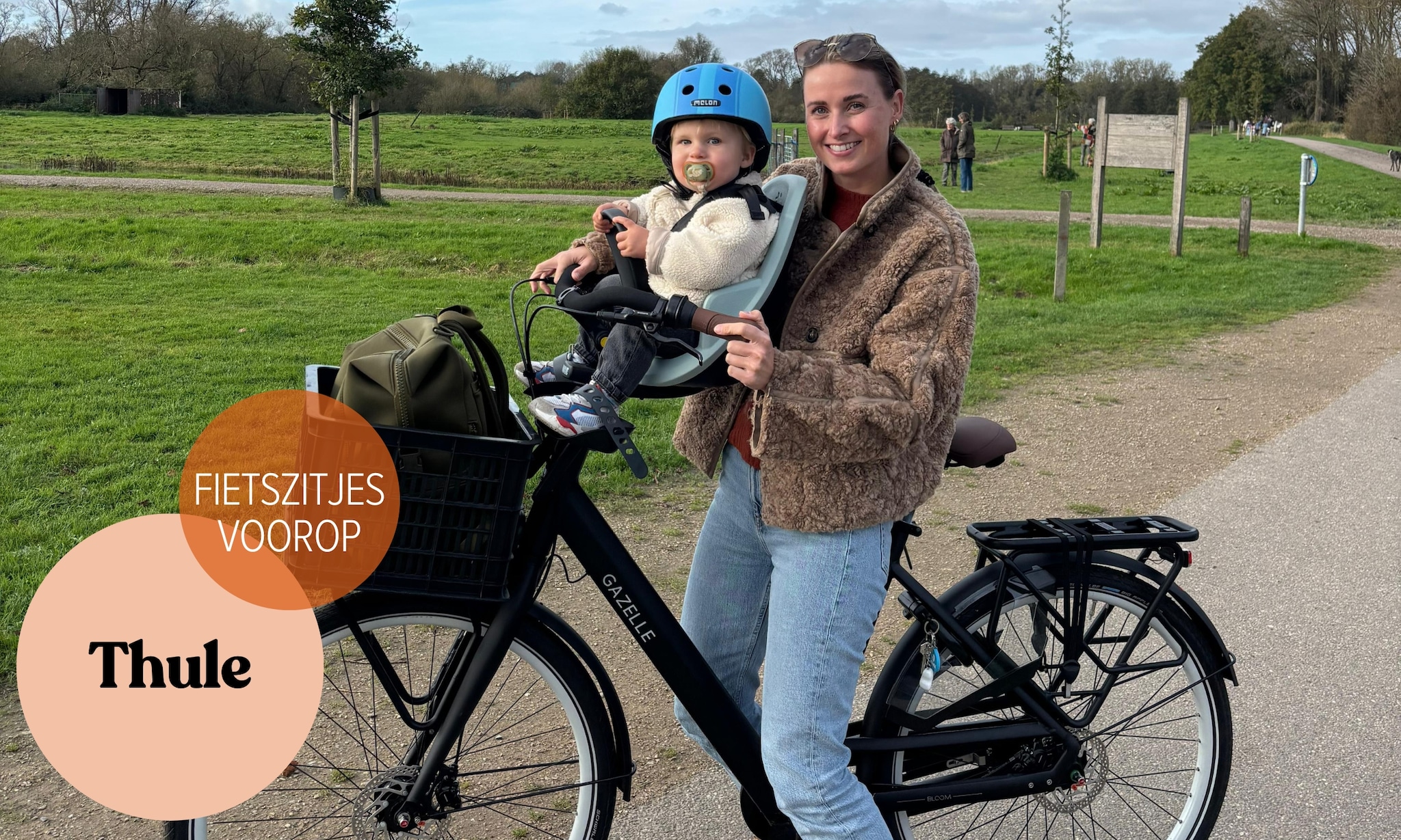 Thule Yepp 2 Mini fietsstoeltje voorop Ouders van Nu