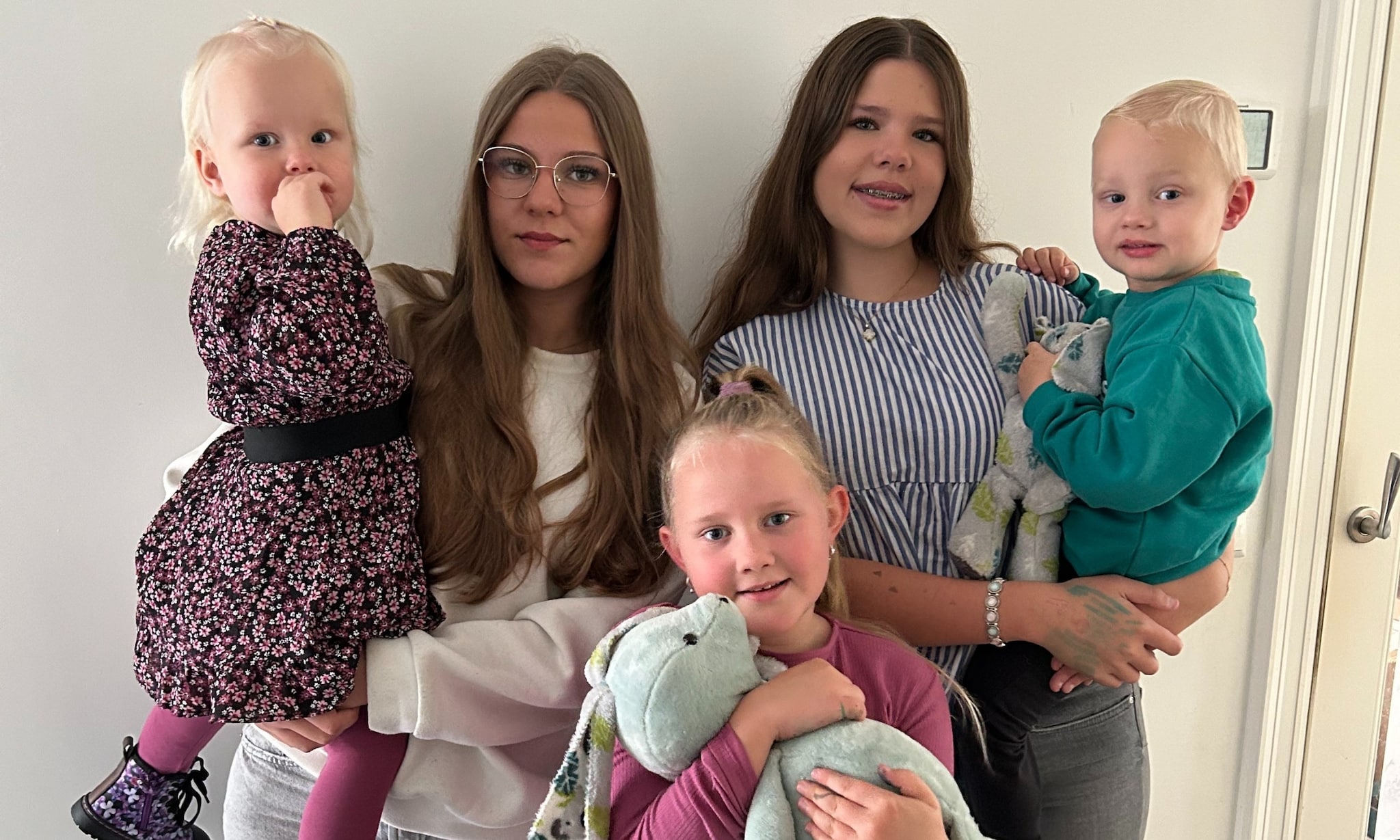 De vijf kinderen van Mirjam. privé