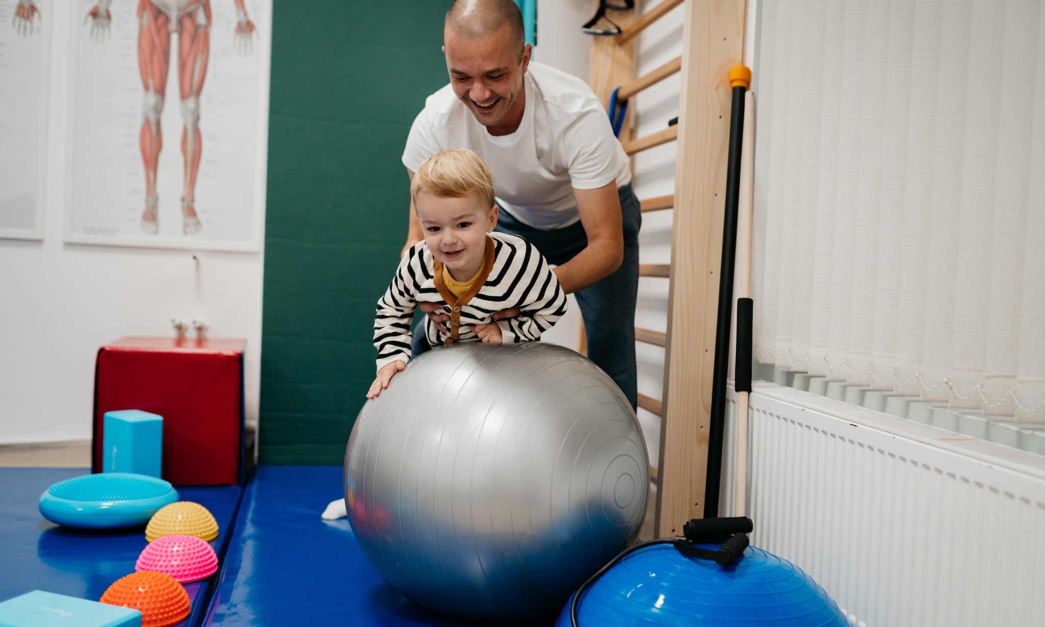 Kinderfysiotherapie: wanneer is nodig? Getty Images