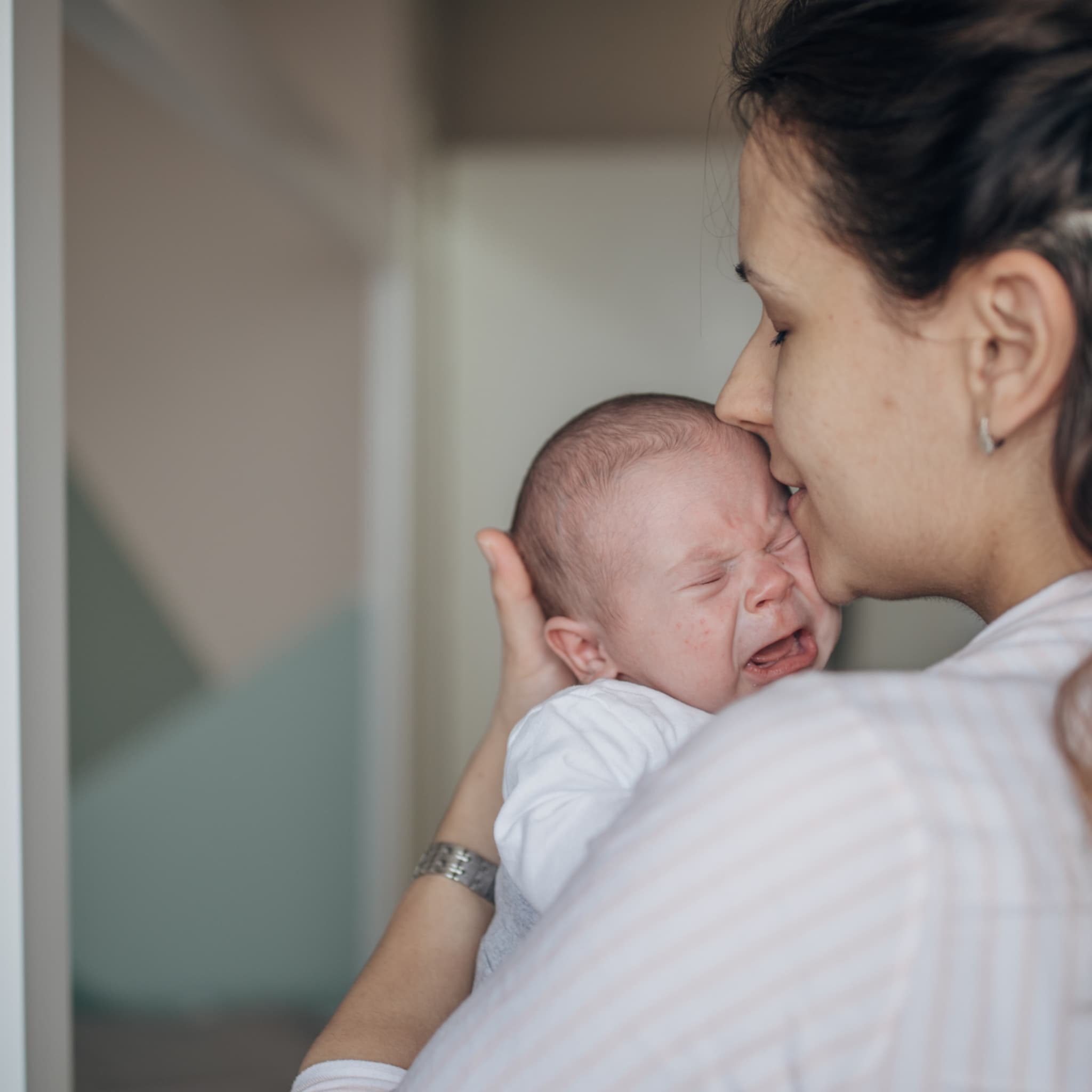 mijn baby huilt wat nu