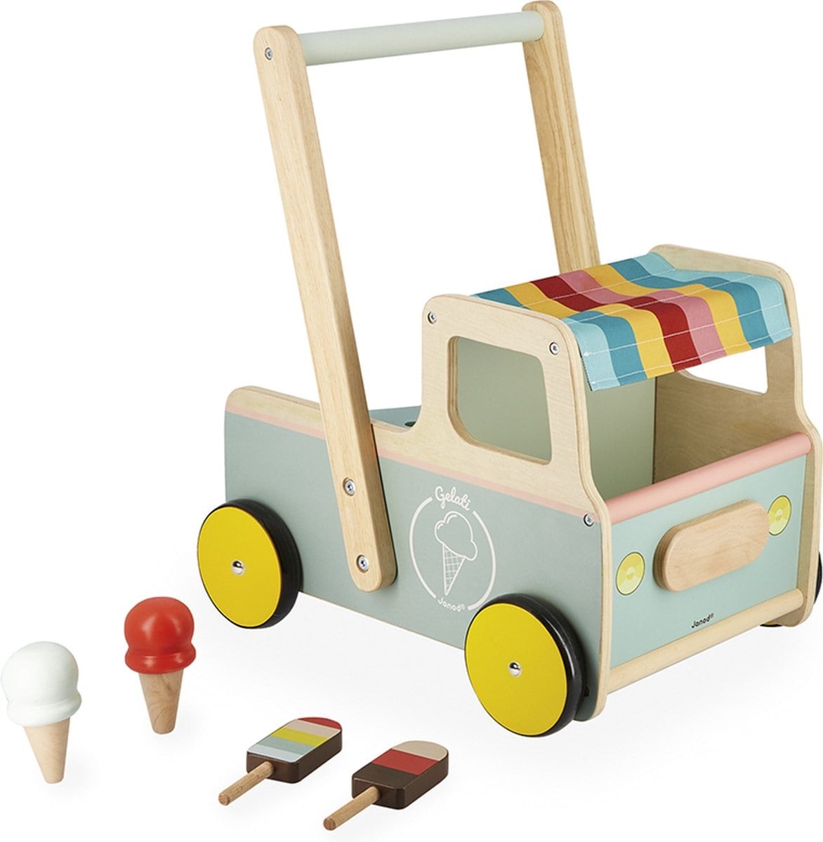 loopwagen ijscokar Janod Janod