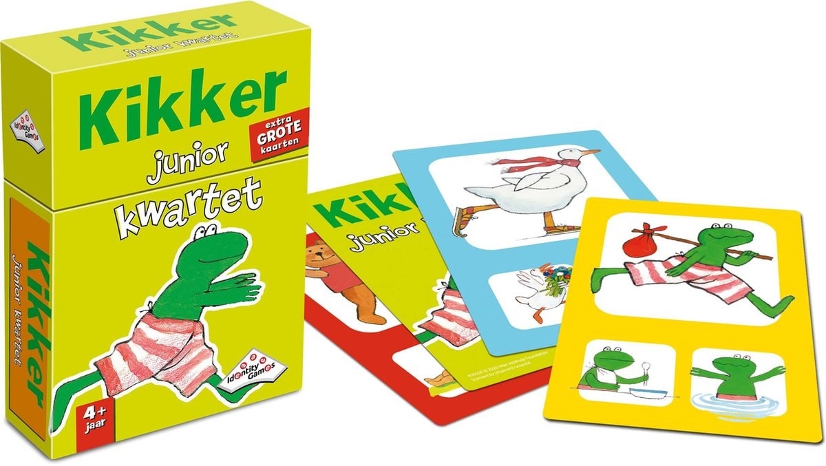 kikker junior kwartet Identity Games