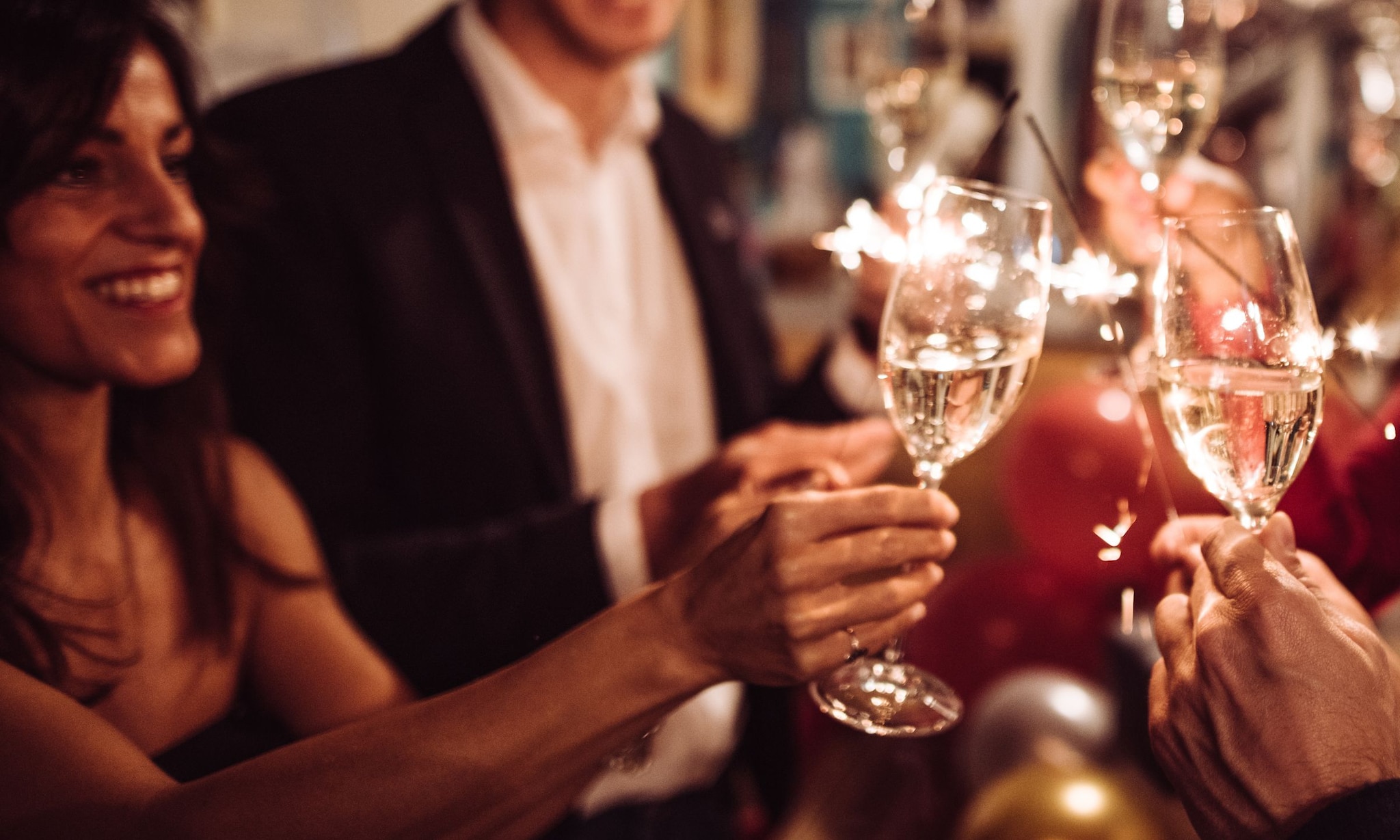 Mag dat ene glaasje champagne als je zwanger bent? Getty Images