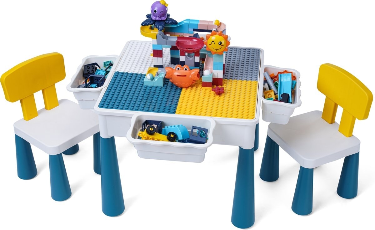 bouwtafelset voor lego en duplo WonderMind