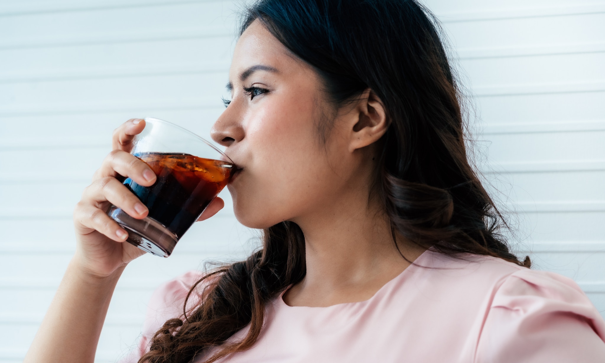 Light frisdrank zoals cola zero tijdens je zwangerschap Getty Images