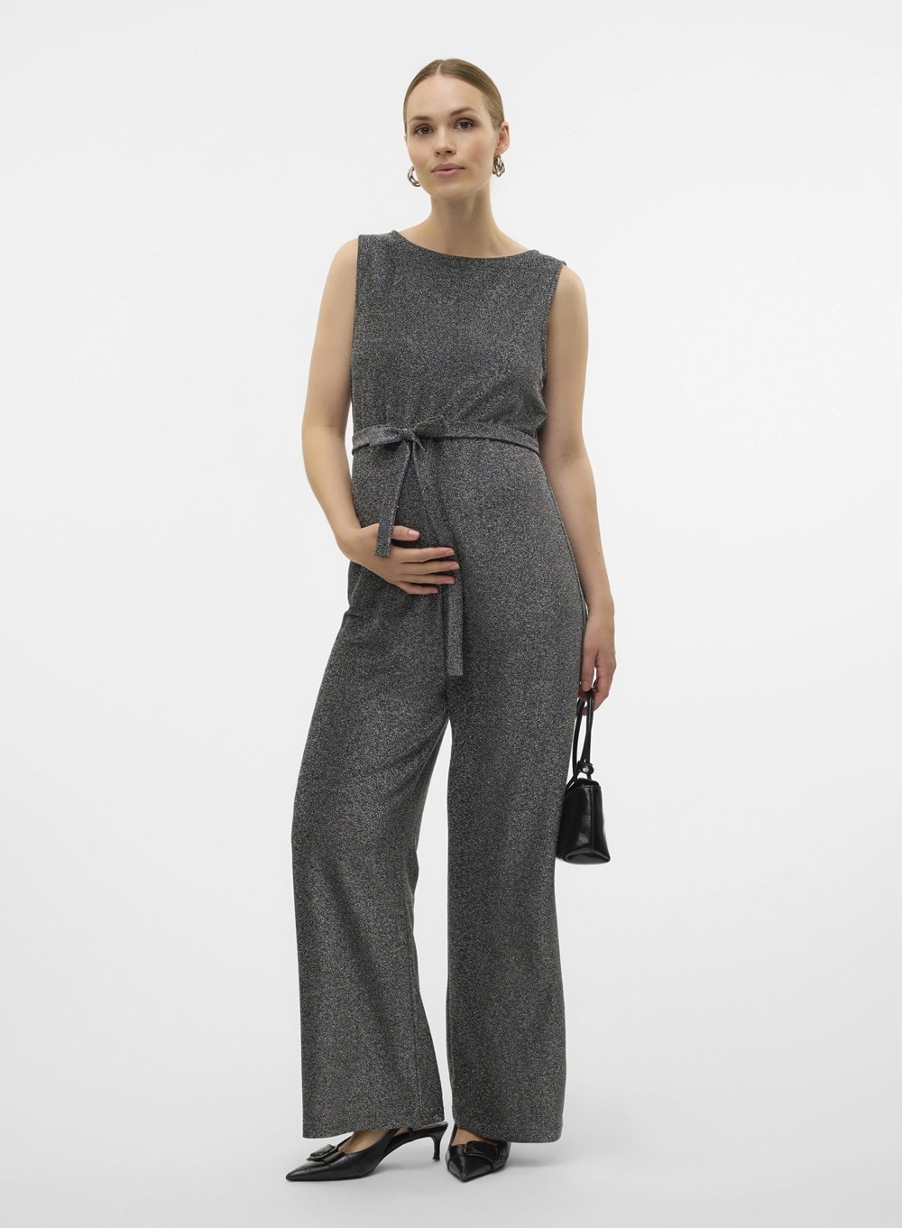 zwangerschapsjumpsuit glitters Mamalicious