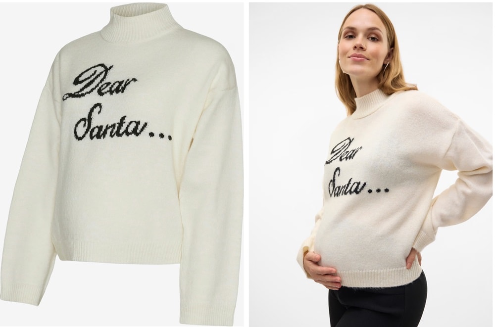kersttrui zwanger Mamalicious