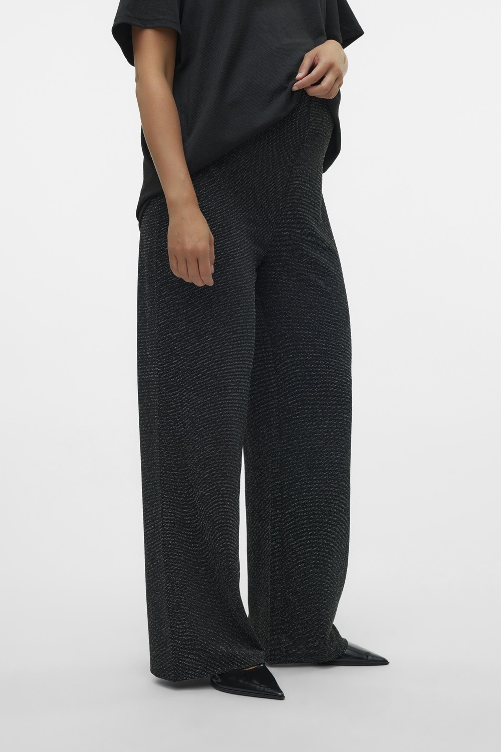 zwangerschapsbroek glitter Vero Moda