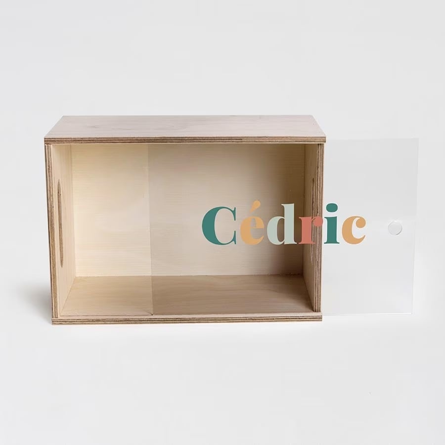 memorybox/tijdcapsule acryl deksel Tadaaz