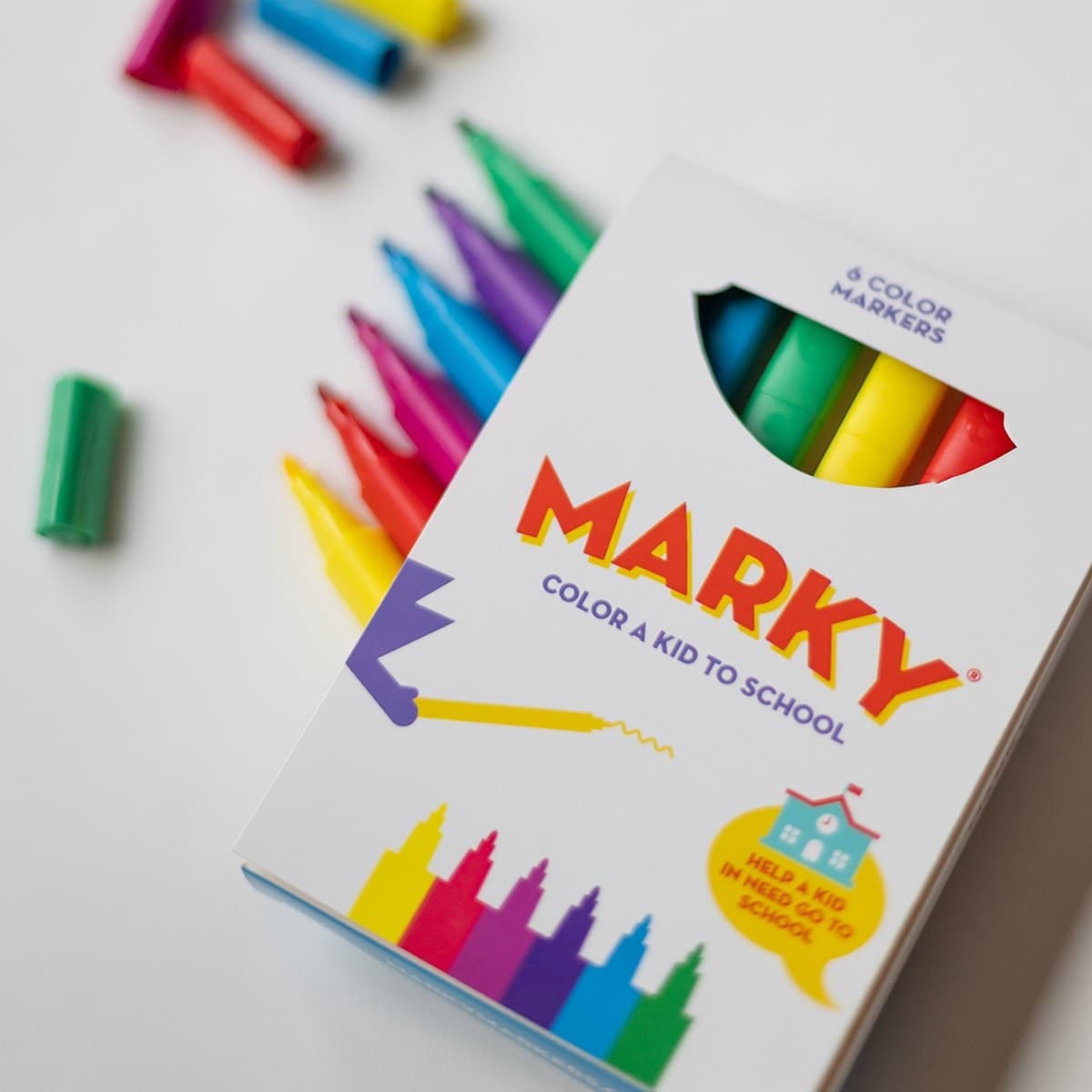 marky viltstiften goed doel Marky