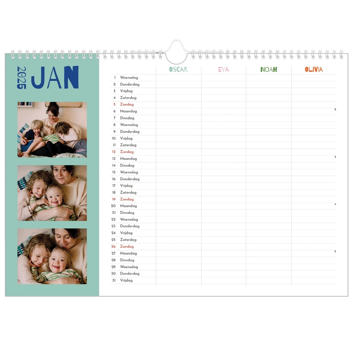 albelli familieplanner 2025 Albelli