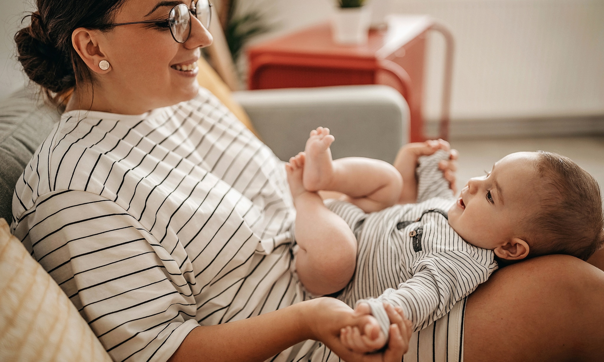 Non-verbale communicatie met je kind Getty Images