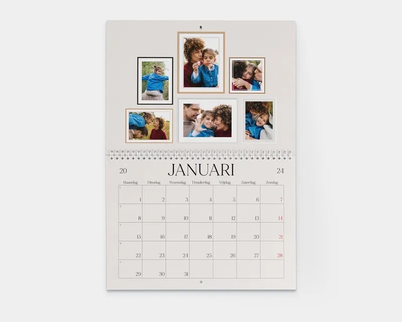 Albelli jaarkalender foto's Albelli