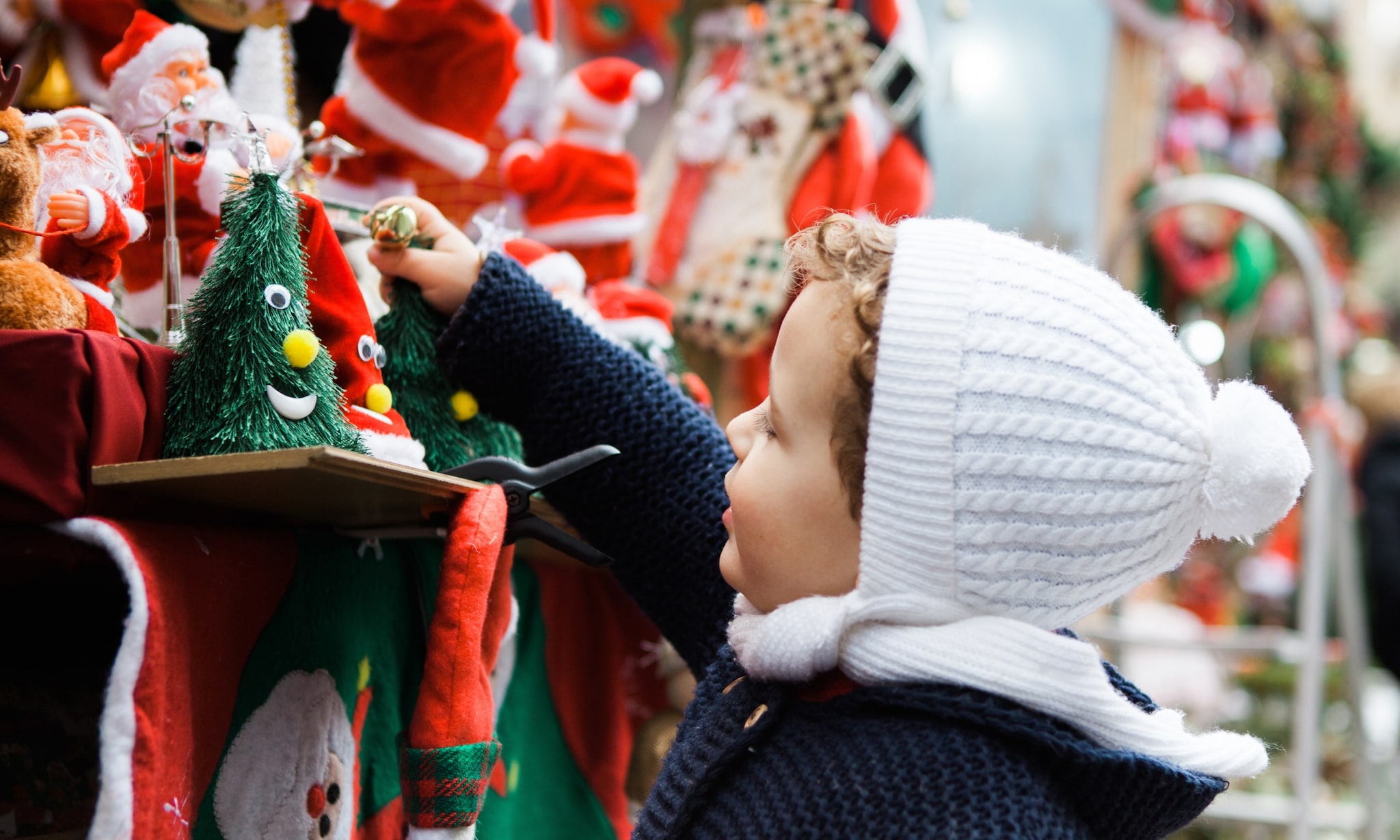 Kind kerstmarkt Getty Images