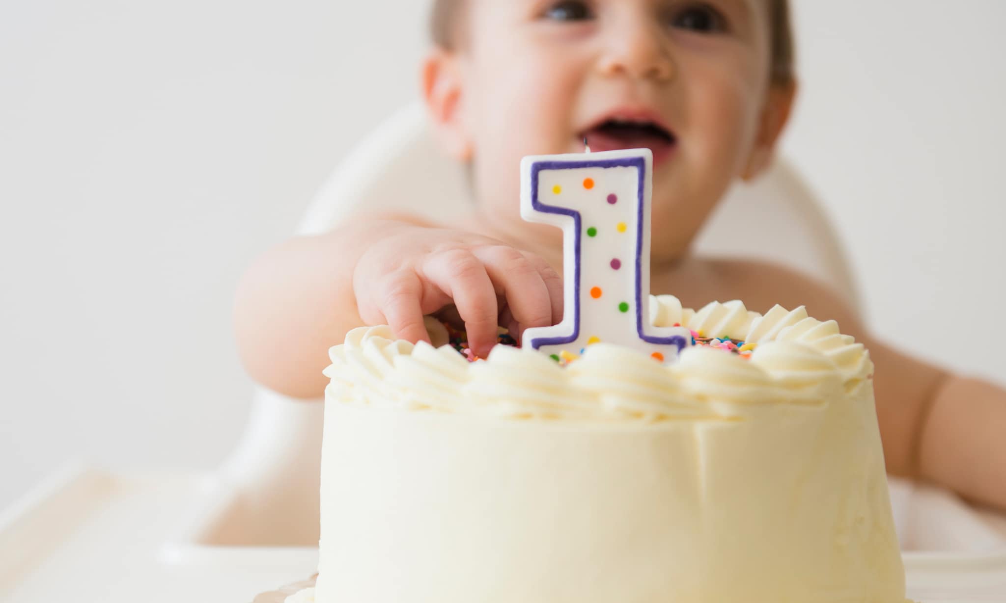 eerste verjaardag baby Getty Images