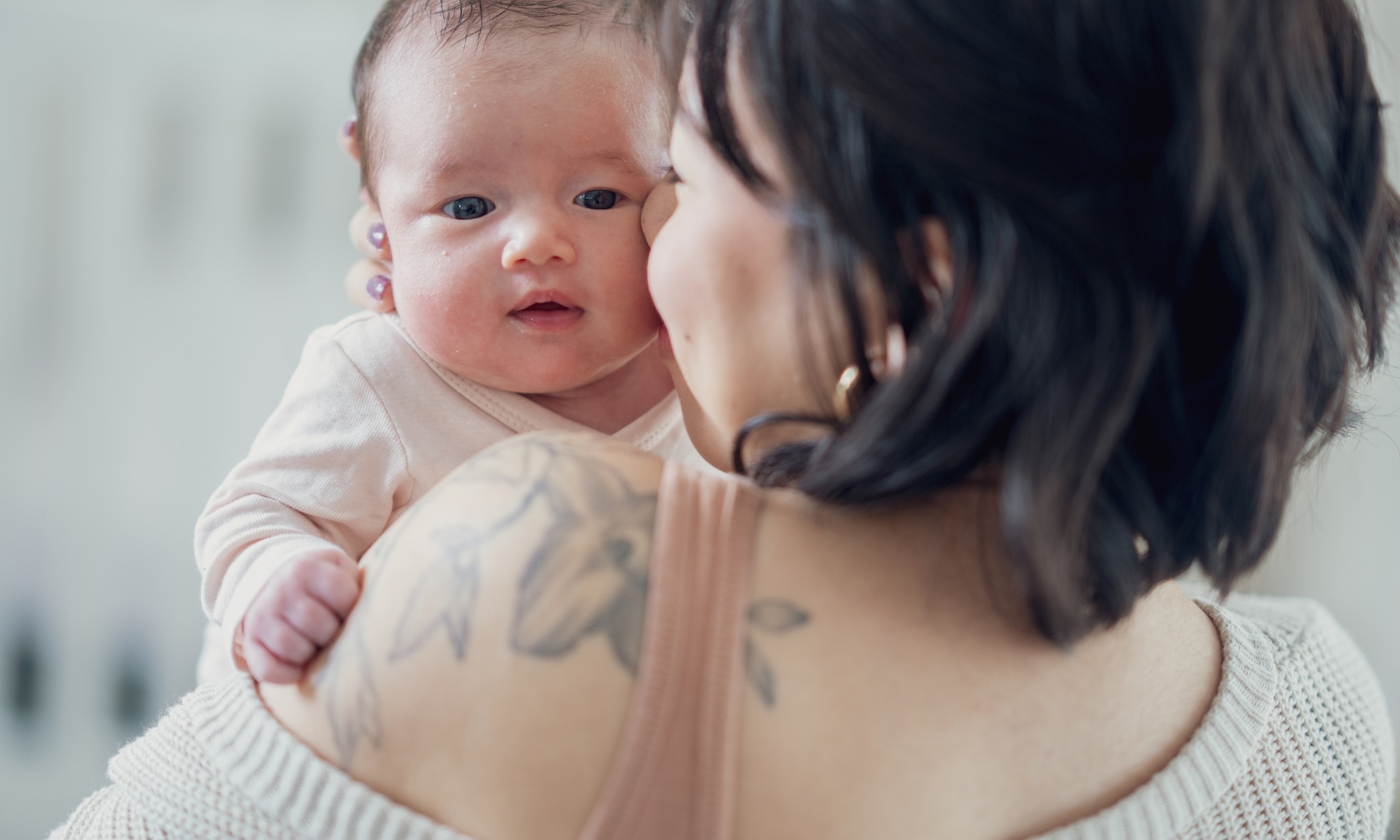 Kind met moeder Getty Images