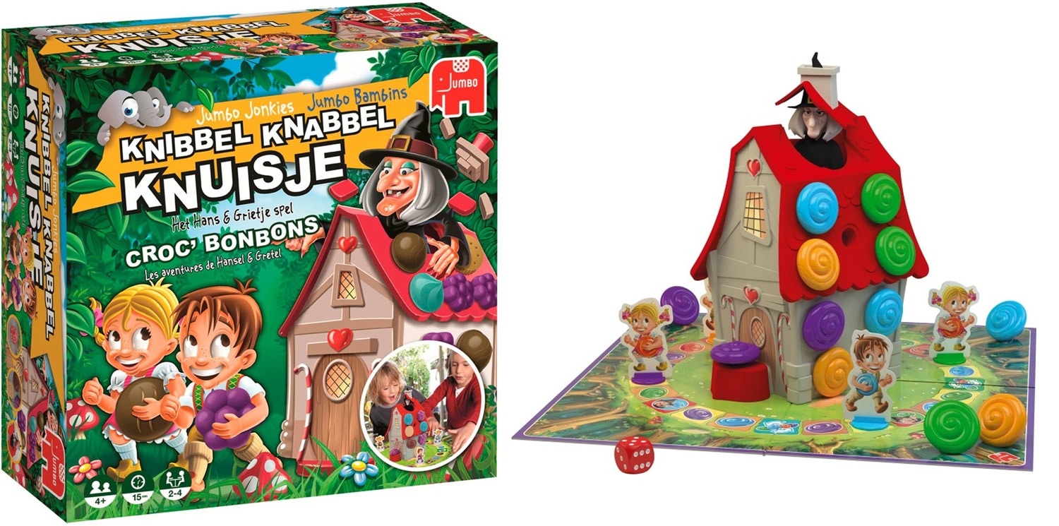 knibbel knabbel knuisje bordspel Jumbo