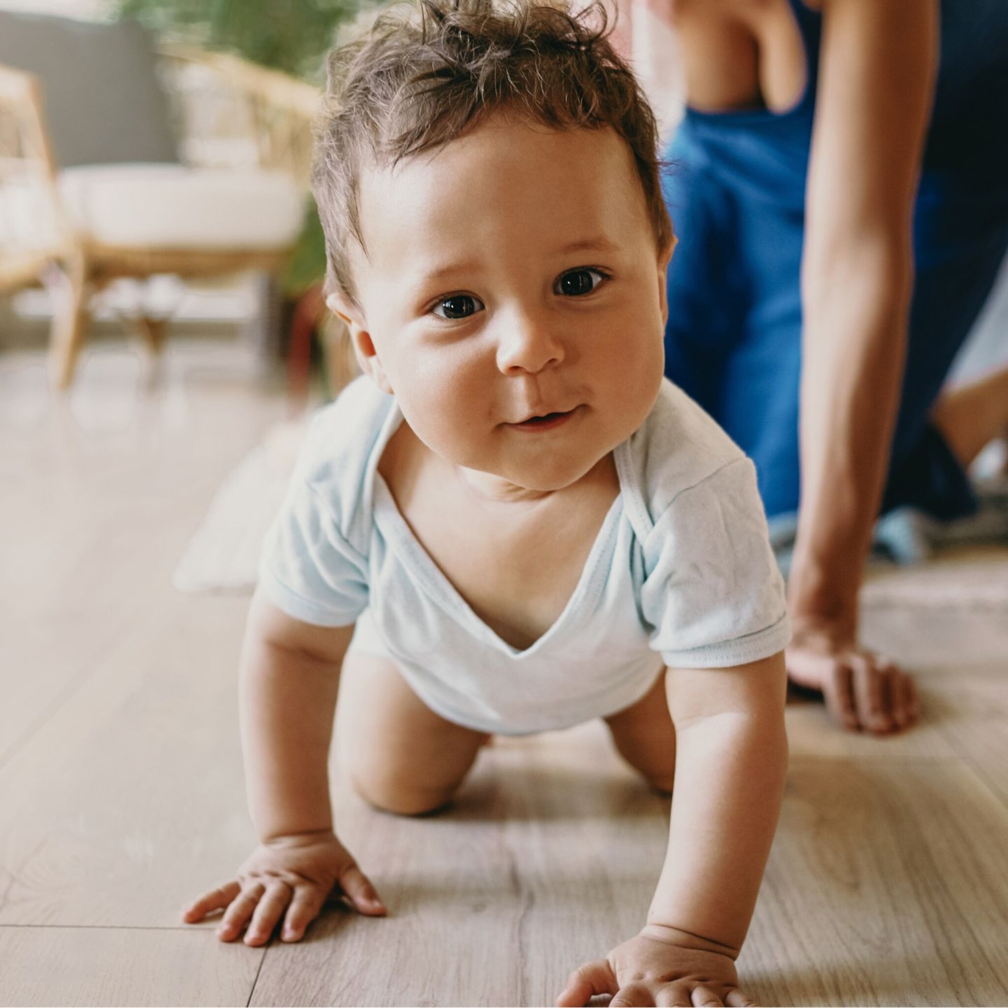 wanneer leert mijn baby kruipen