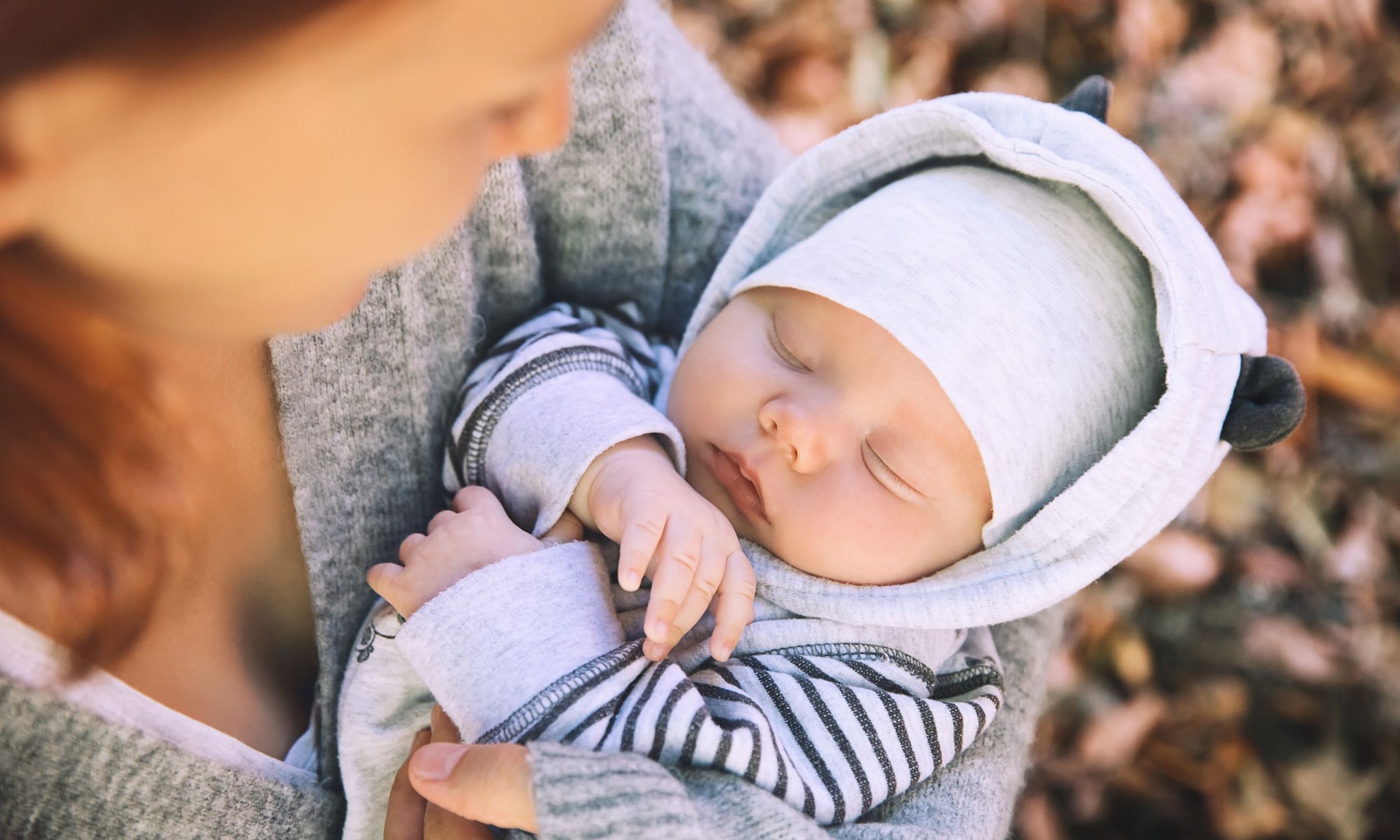 De eerste keer buiten wandelen met je baby Getty Images