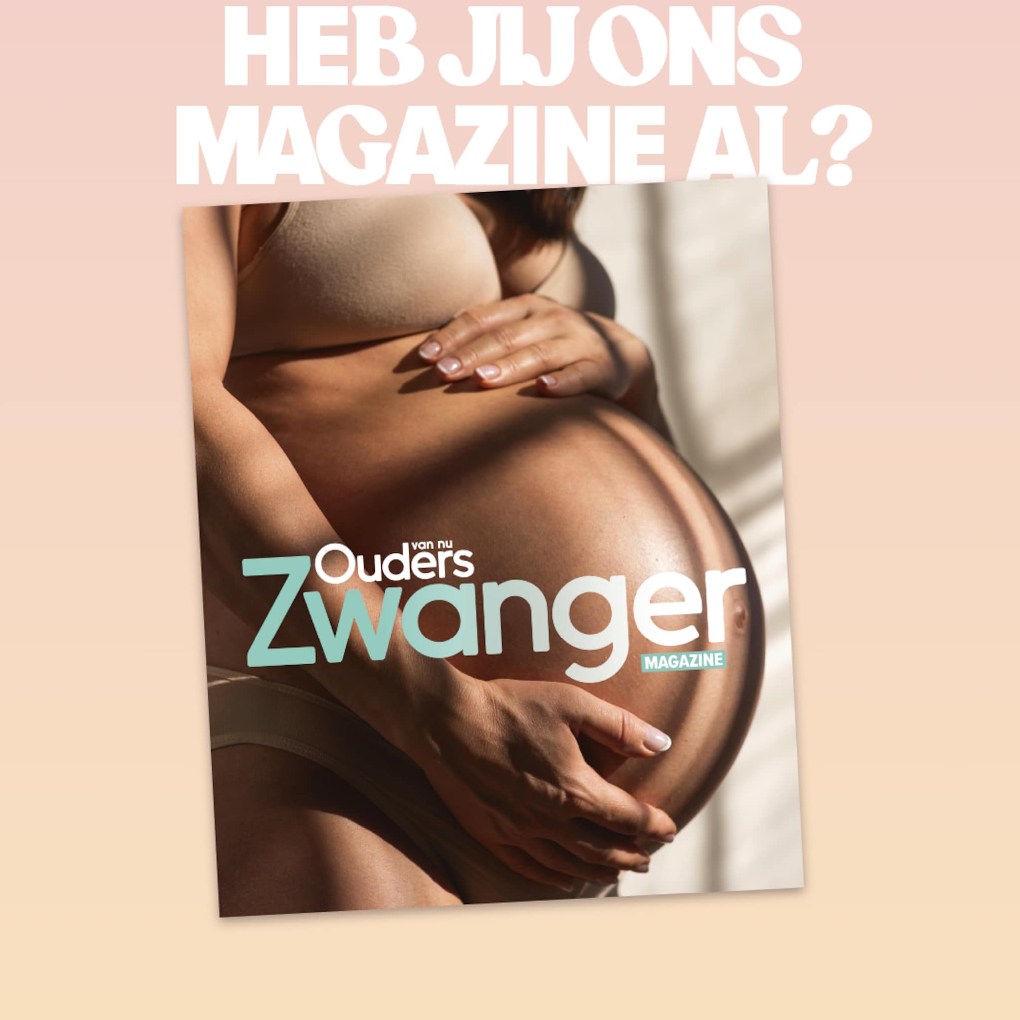 Zwanger magazine aanvragen