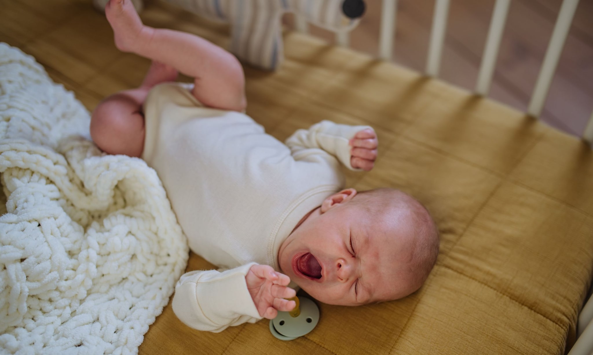 Baby in de box: veilig slapen en spelen Getty Images