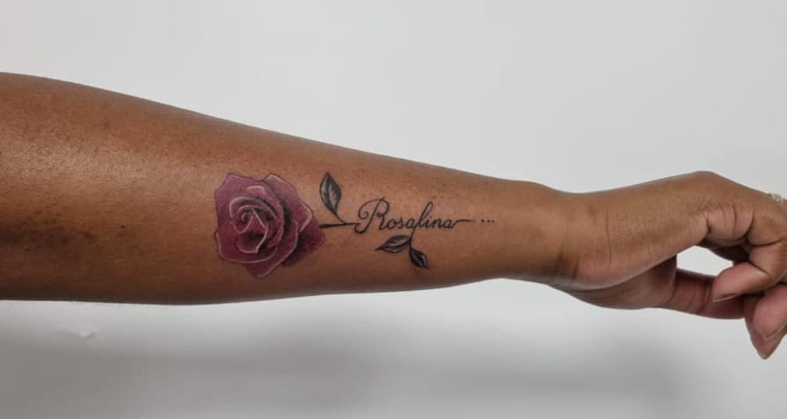 Tattoo overleden kindje Facebook