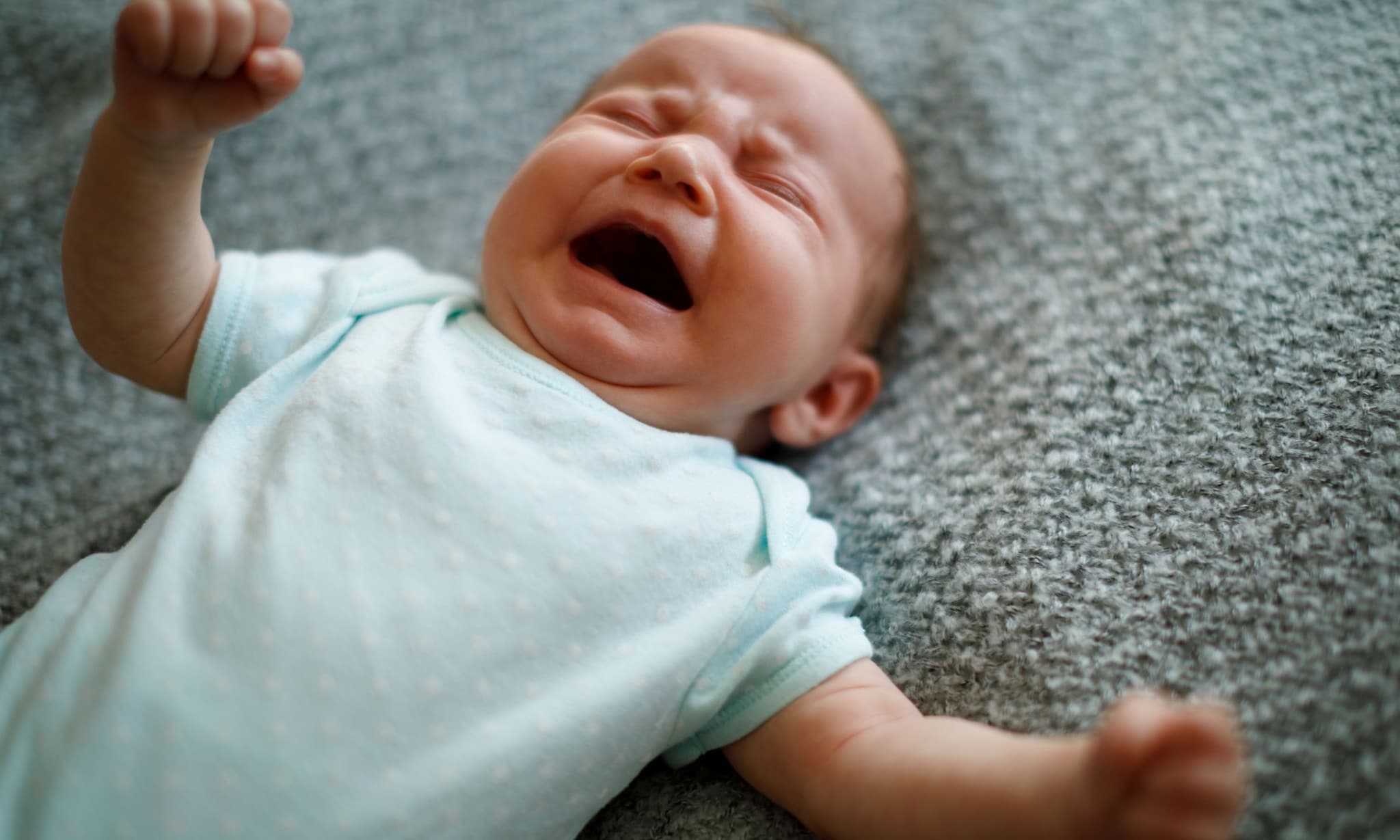 Reflux baby Getty Images