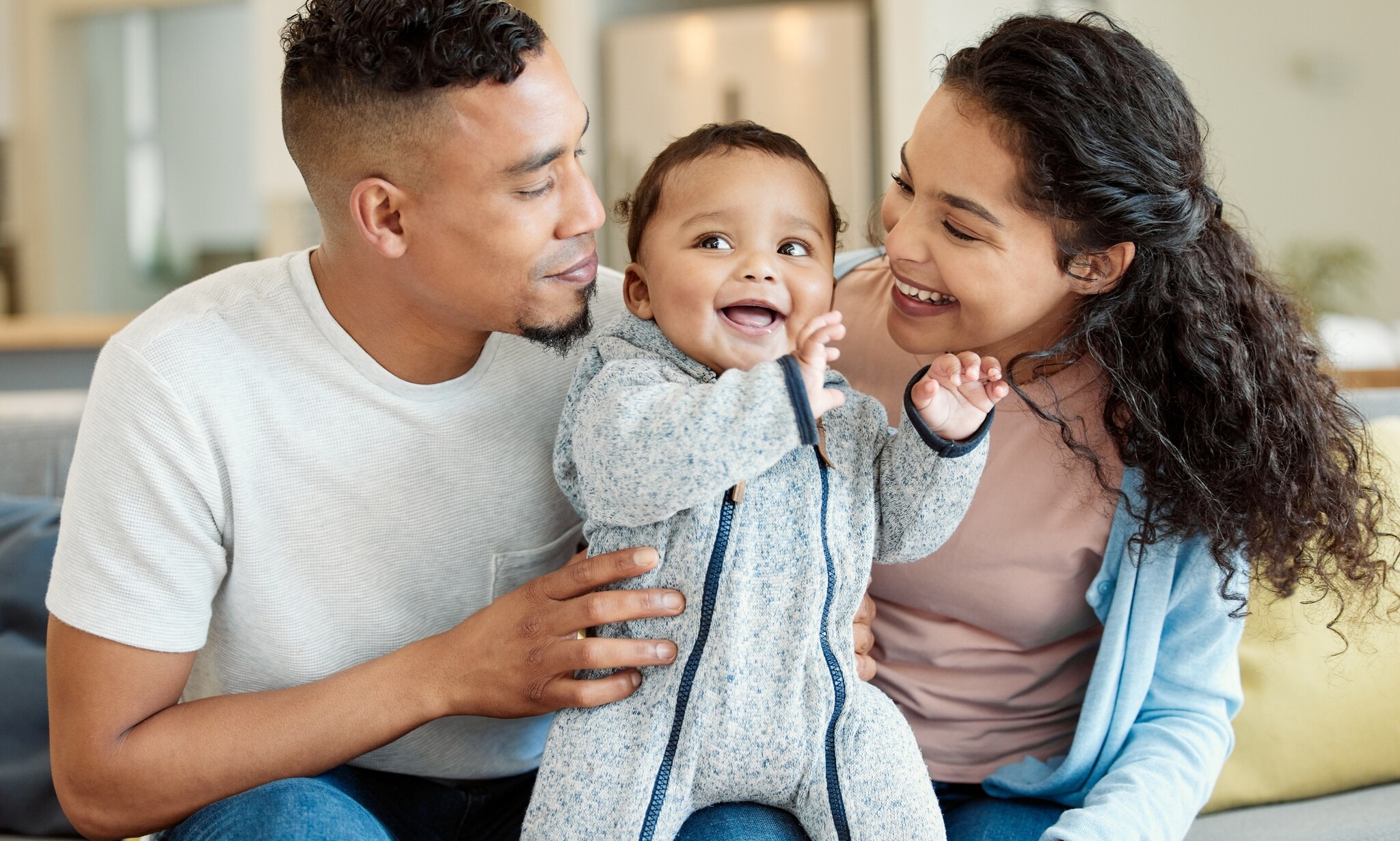 Ouders met baby Getty Images