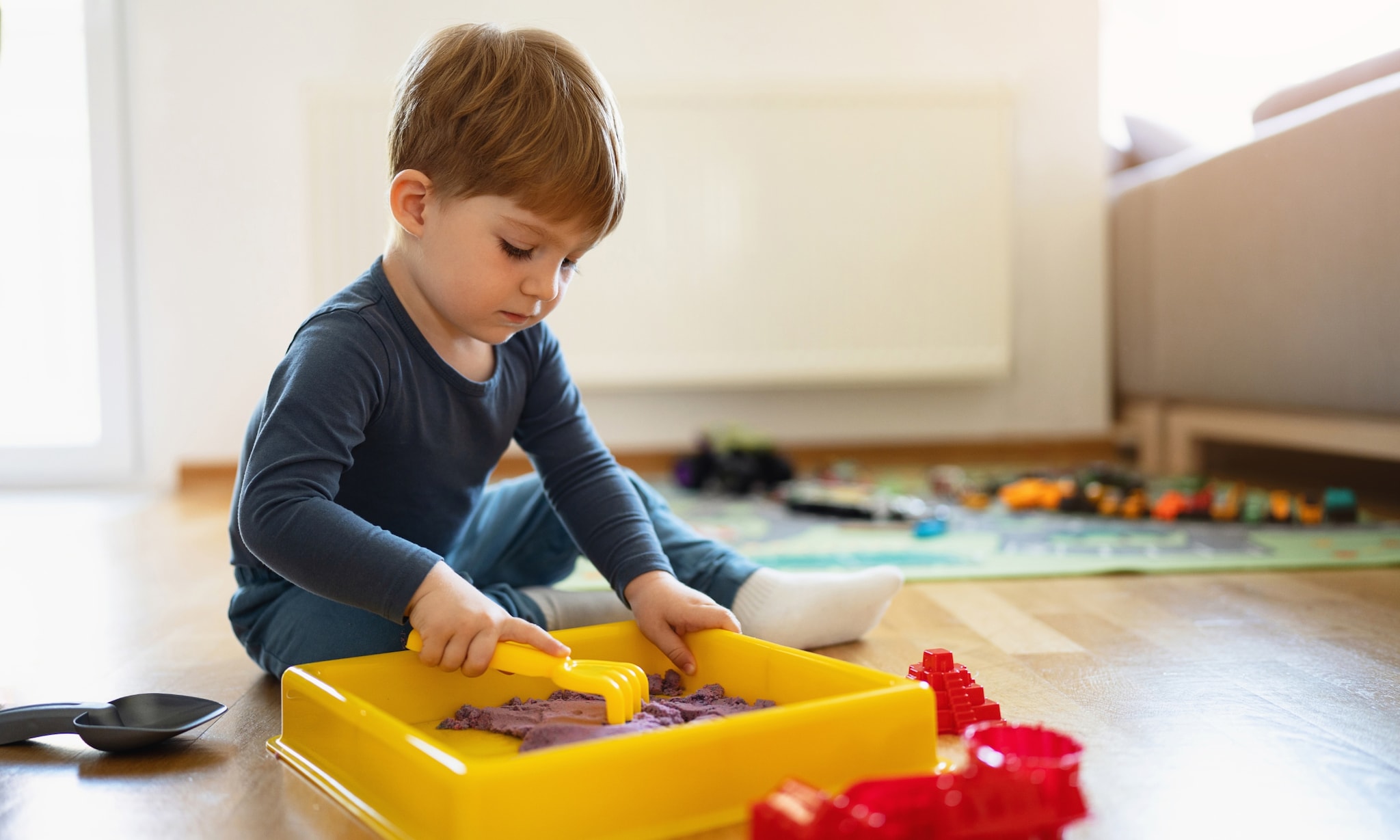 Tips van de redactie: speelgoed waarmee je kind lang alleen kan spelen Getty Images