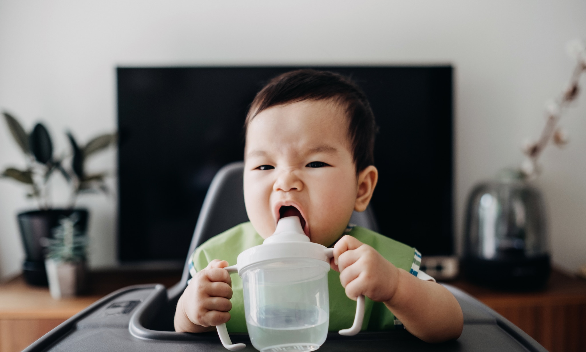 baby water geven Getty Images