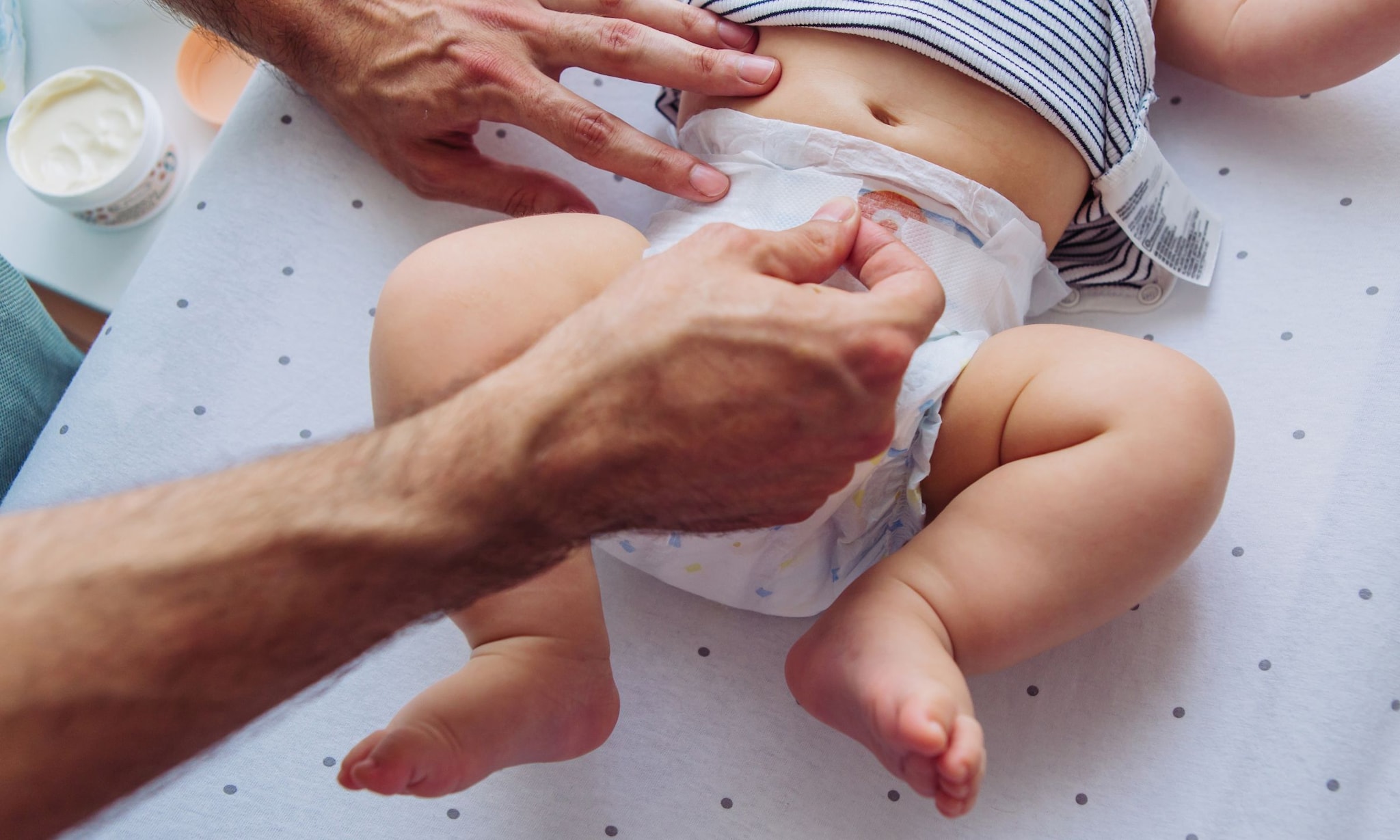 Groene ontlasting bij je baby: wat betekent dit? Getty Images