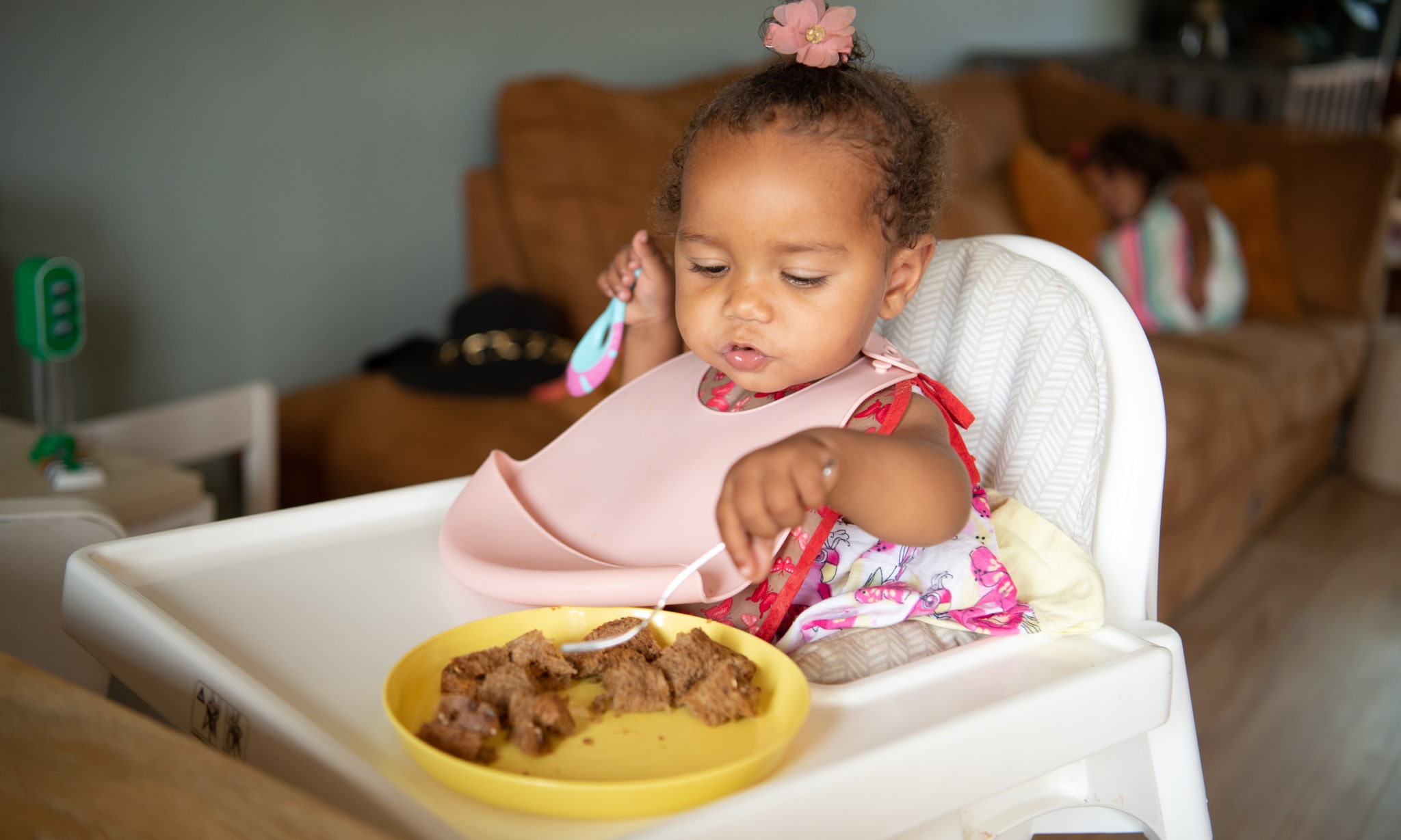 Vanaf wanneer mag je baby brood eten? Getty Images