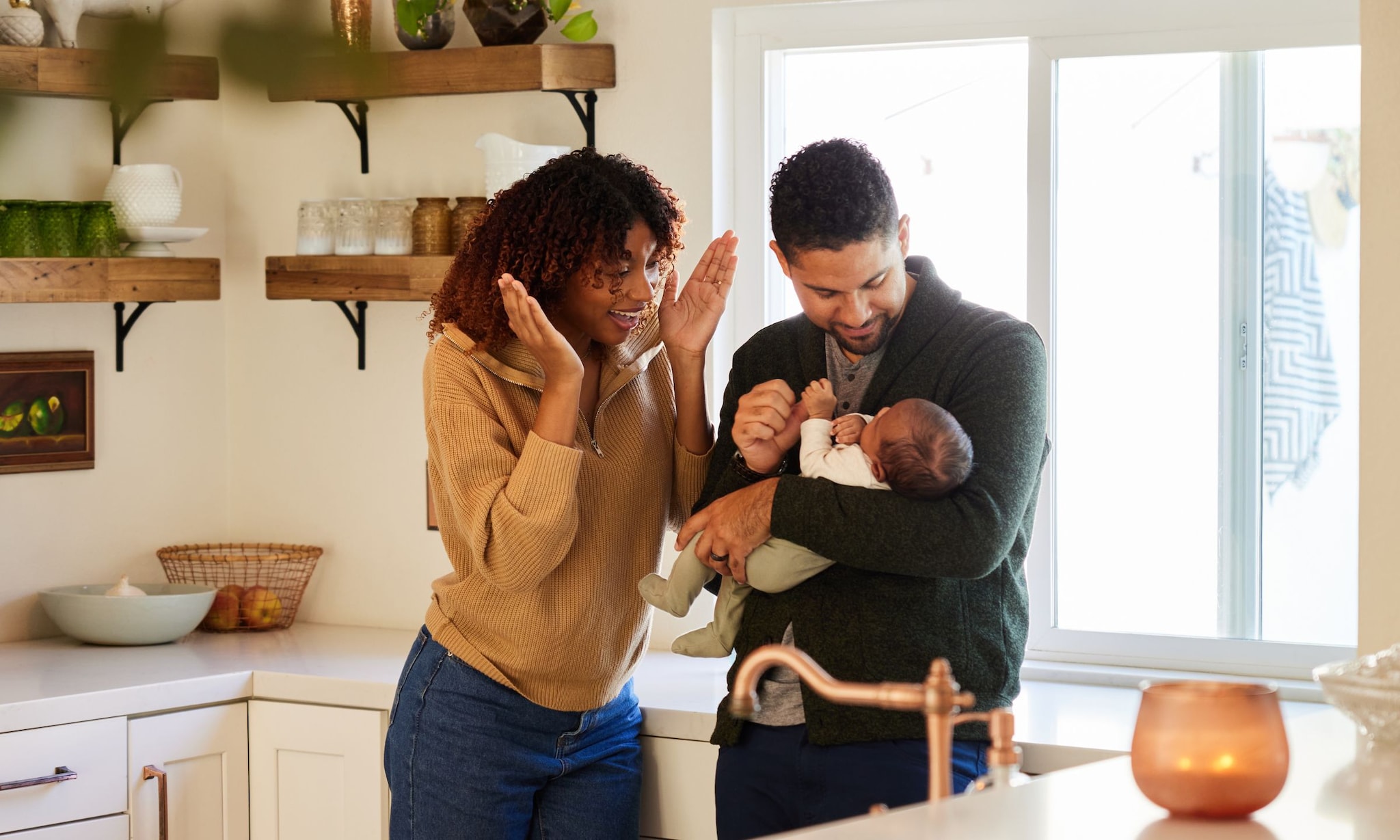 Kiekeboe spelen met je baby: leuk én leerzaam Getty Images