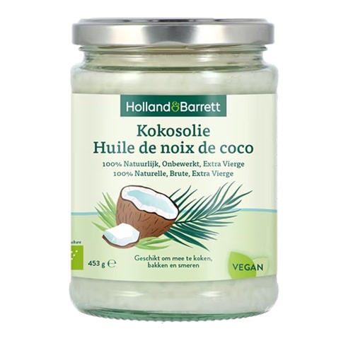 Holland &amp; Barrett kokosolie Holland &amp; Barrett