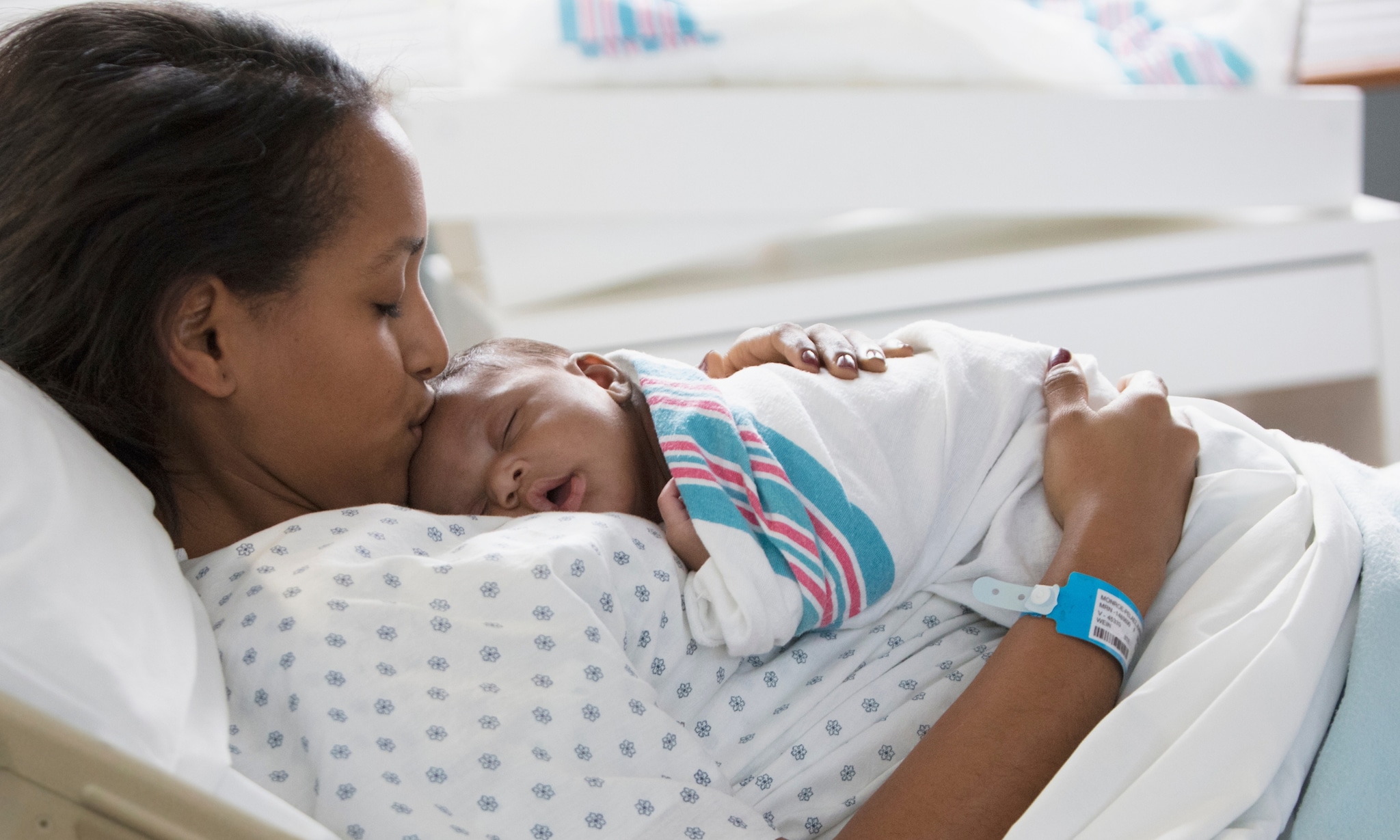 Pasgeboren baby Getty Images