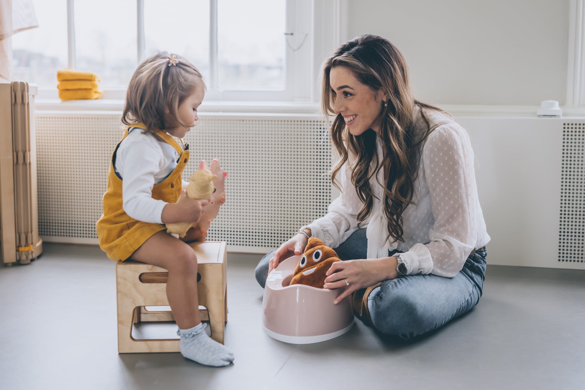 Met de training van De Pot Op kunnen kinderen eerder zindelijk worden. Foto ter illustratie.  Moniek van Selm