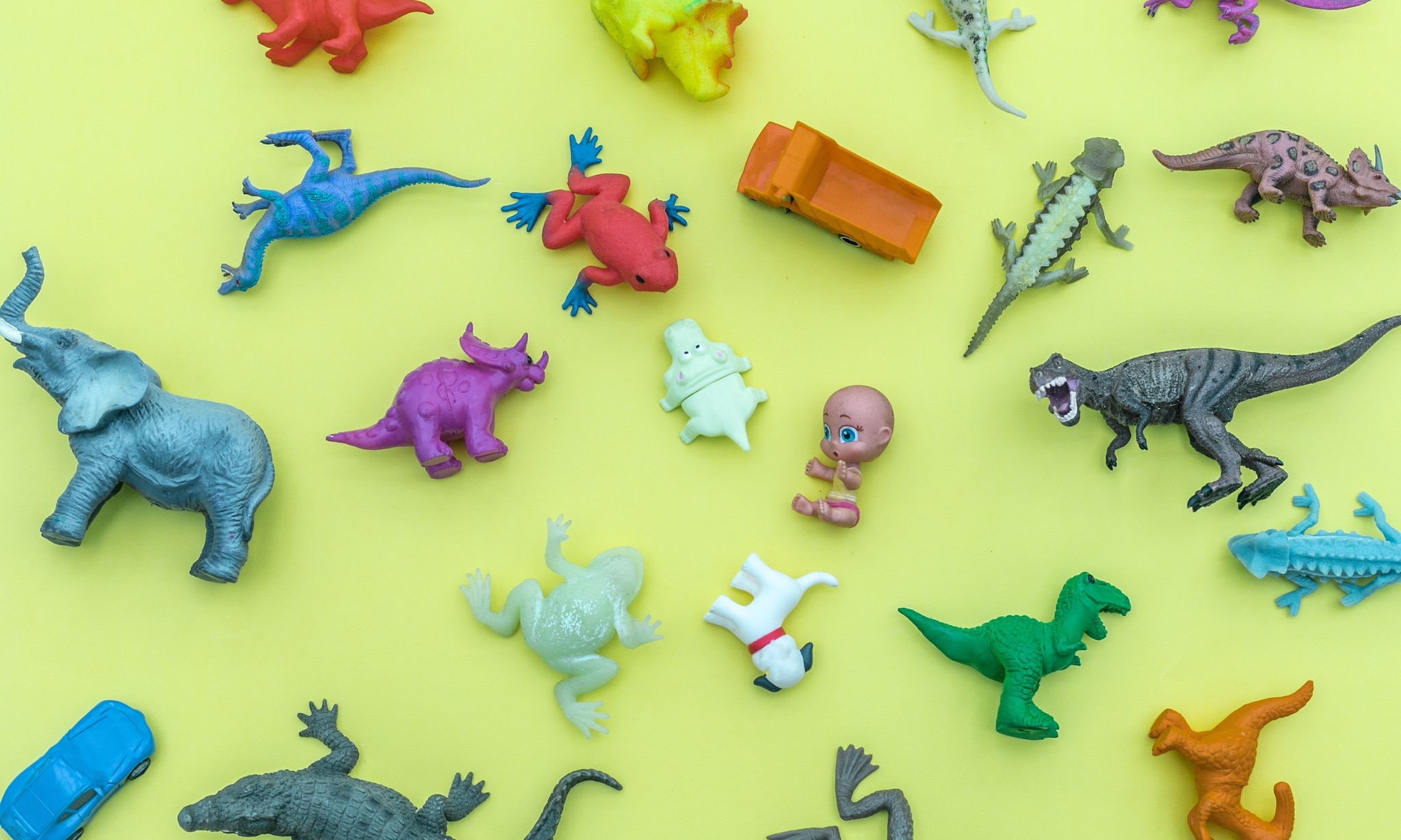Plastic speelgoed, beeld bij artikel over BPA. Getty Images