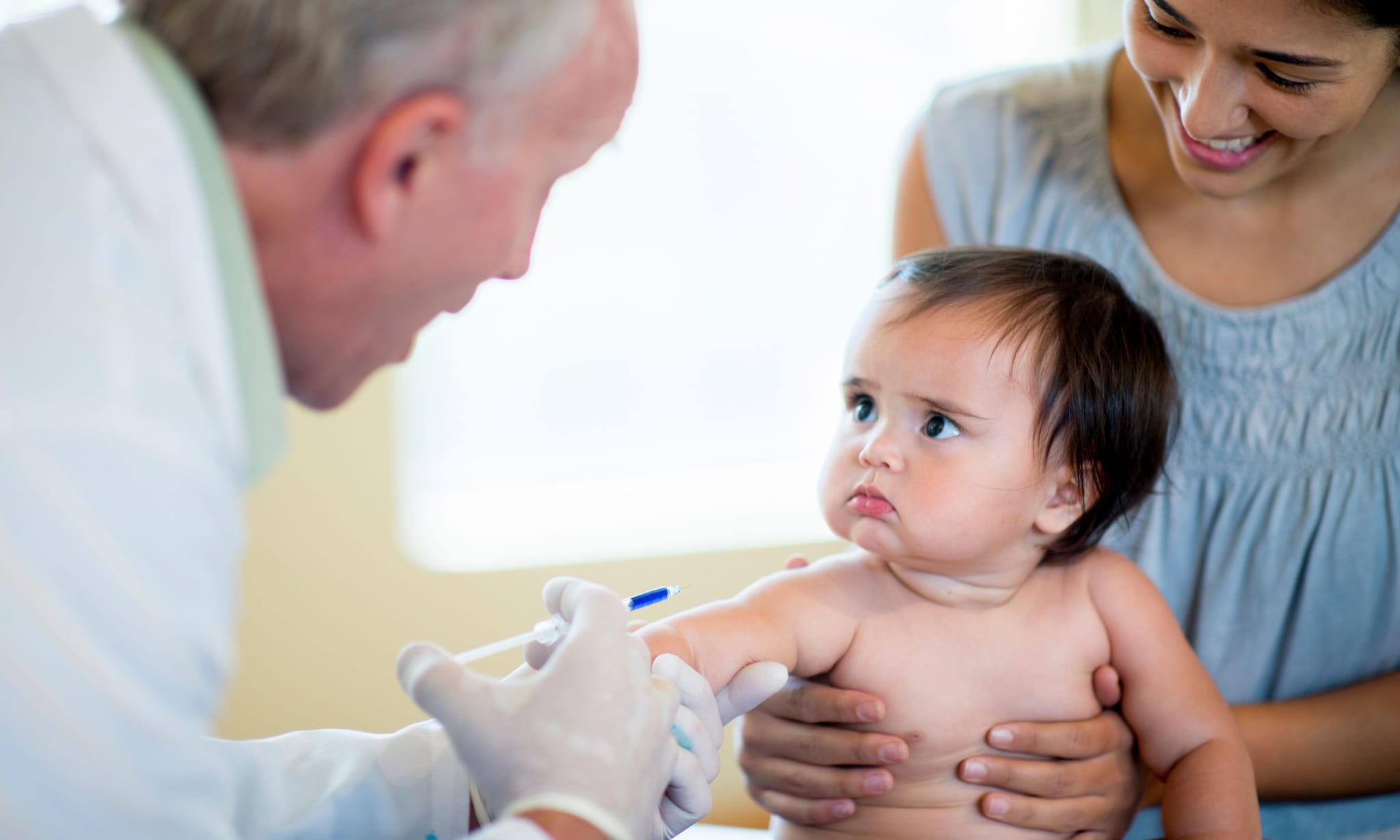 Hepatitis B vaccinatie baby Getty Images