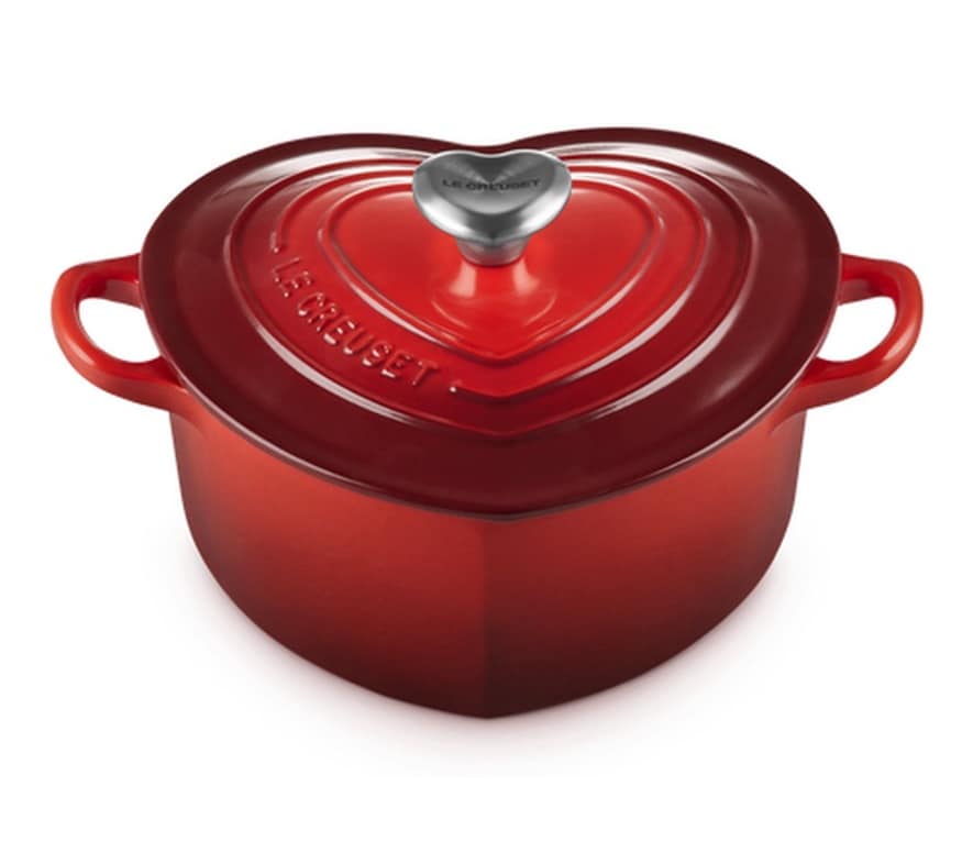 Le Creuset pan hart Le Creuset